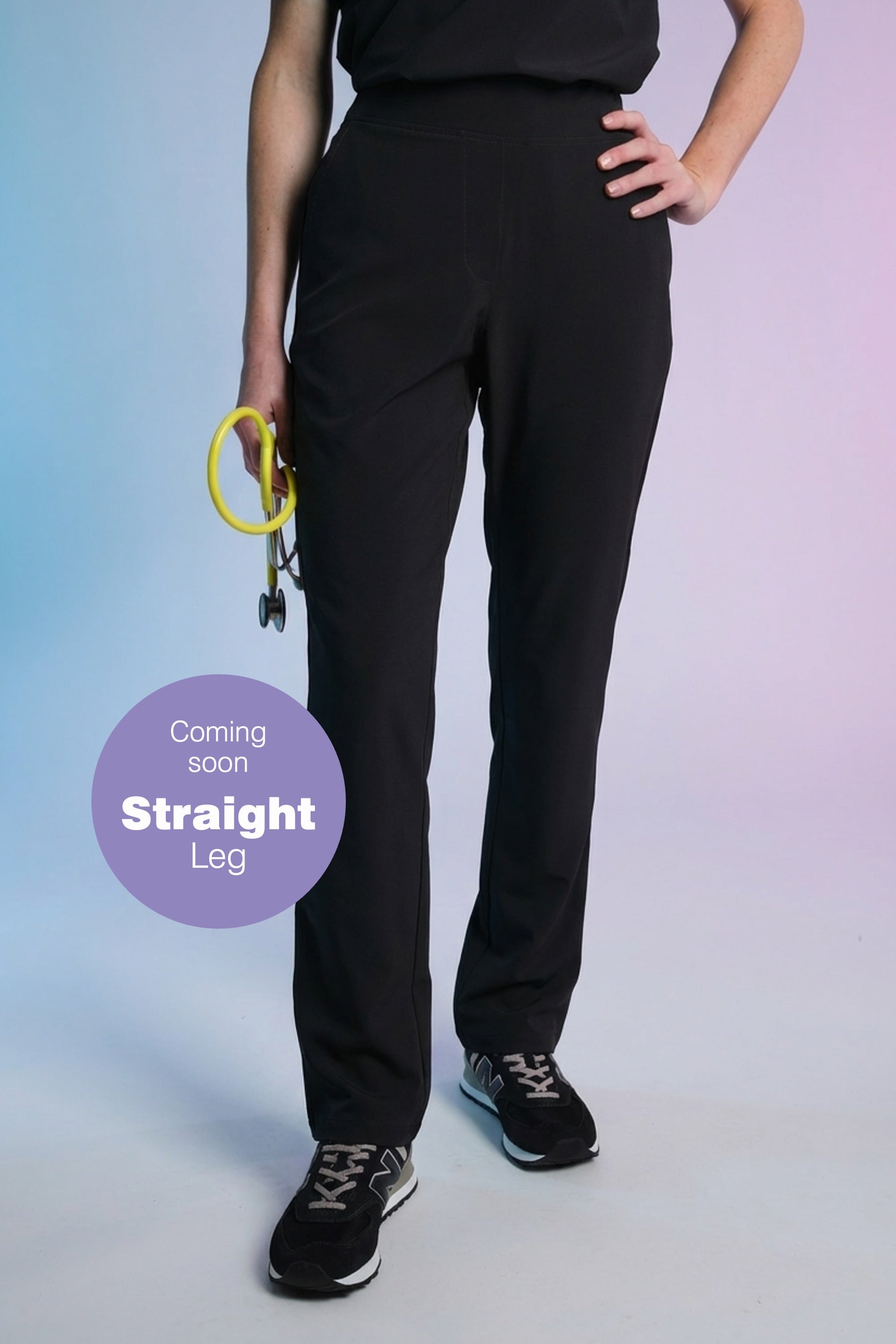 Active Scrub Pants "Tessa" – Black