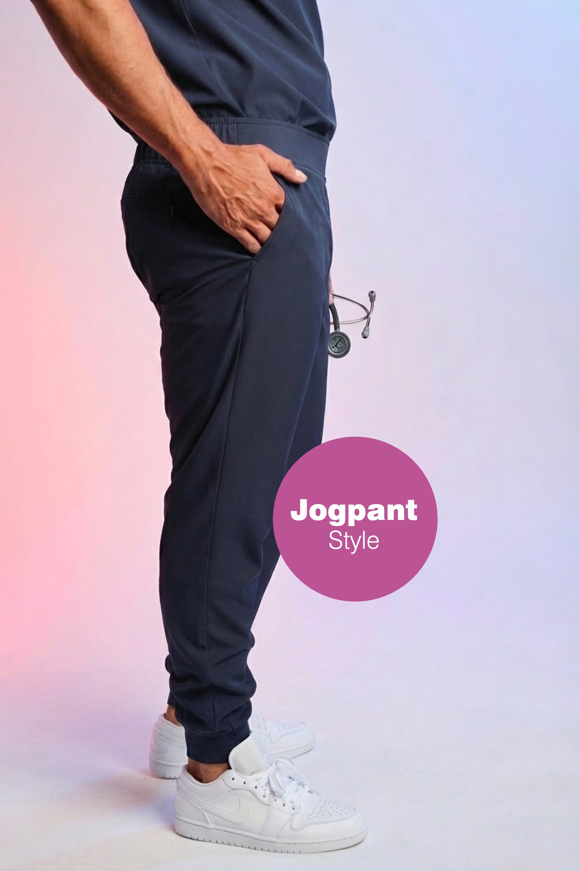 Active Scrub Pants "Louis" – Blue
