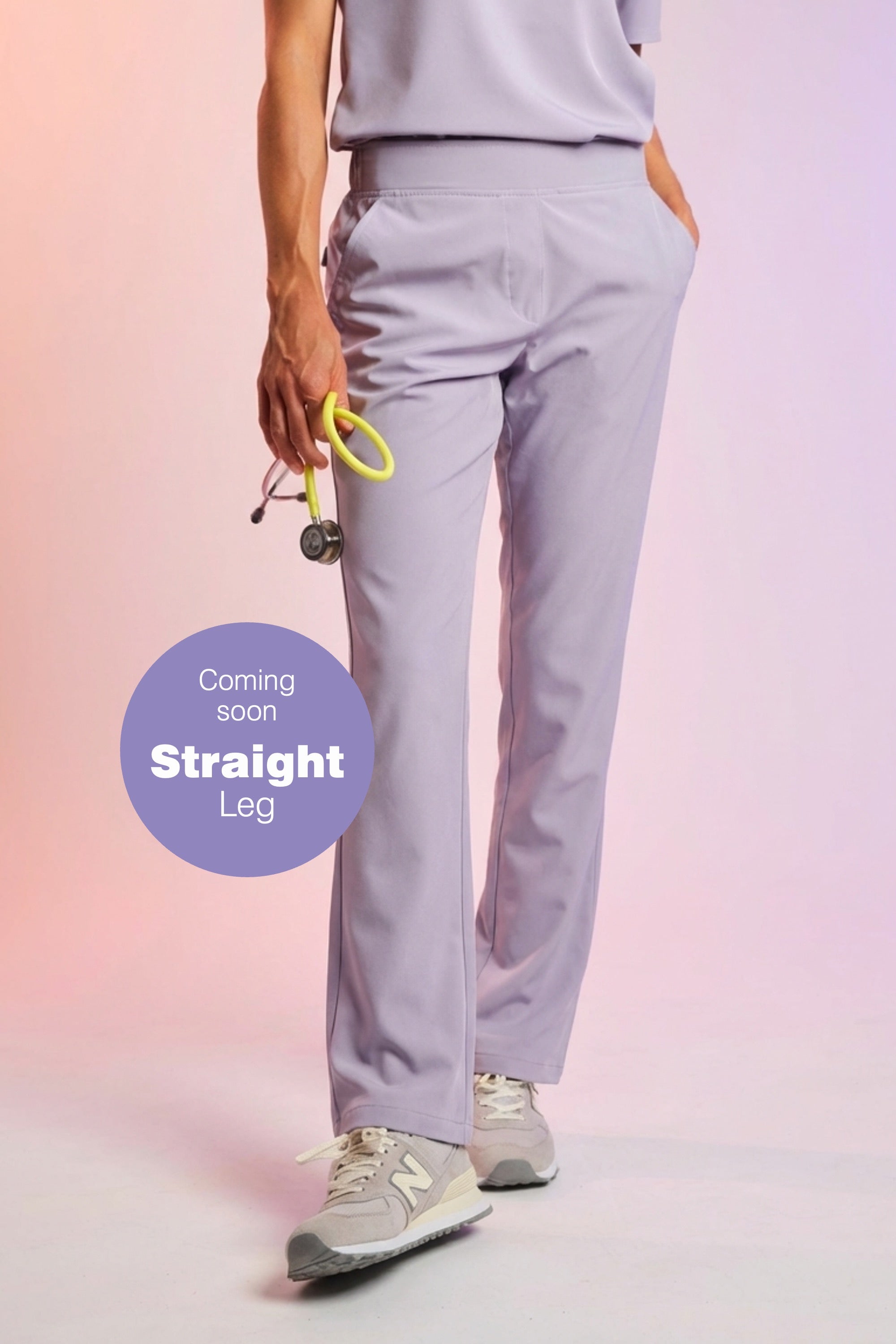 Active Scrub Pants "Tessa" – Violet