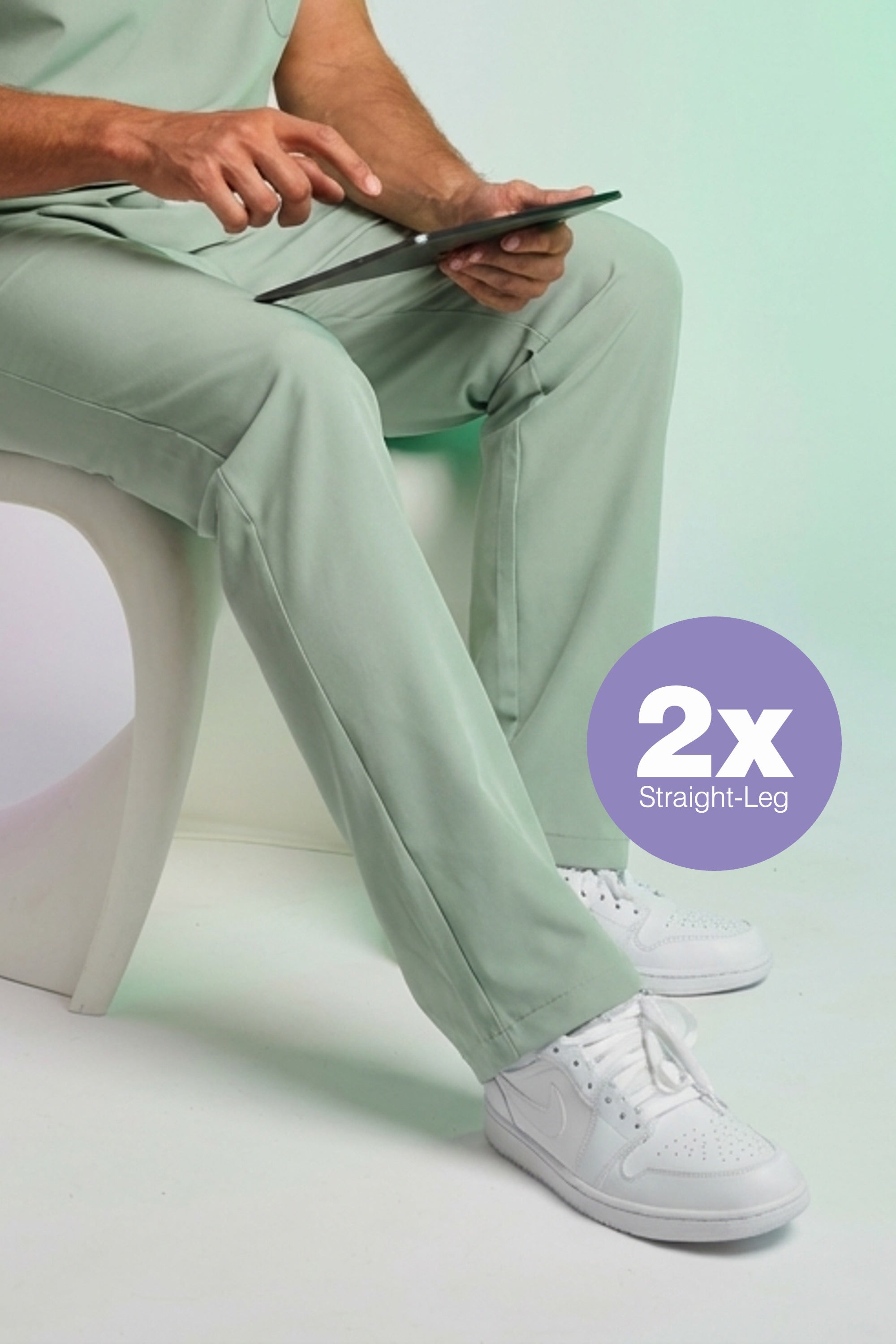 Set 2x Active Scrub Pants "Louis"