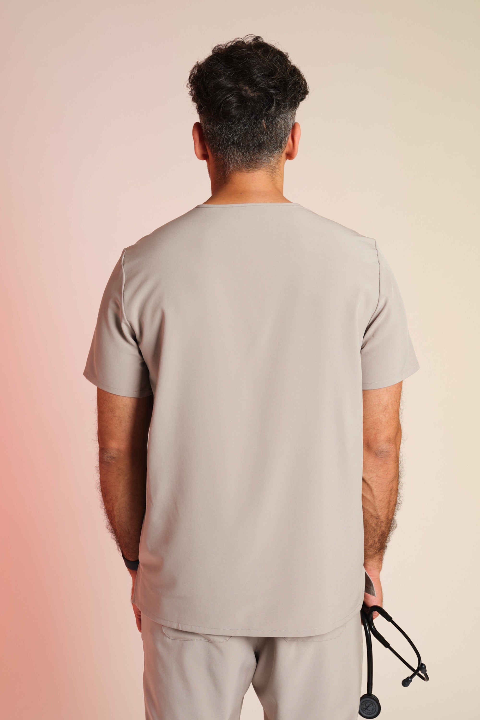 Active Scrub Top "Pete" – Beige