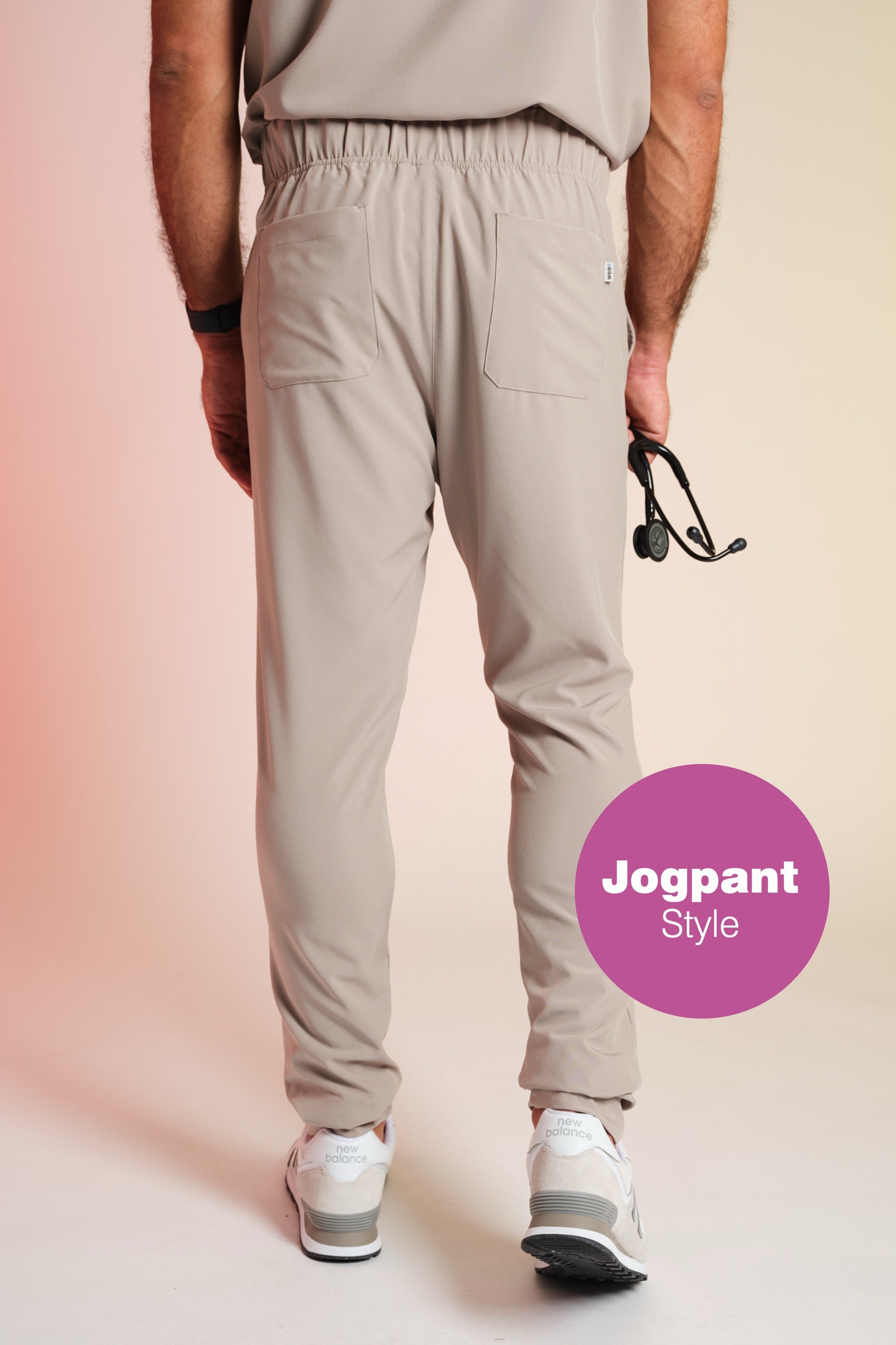 Active Scrub Pants "Louis" – Beige