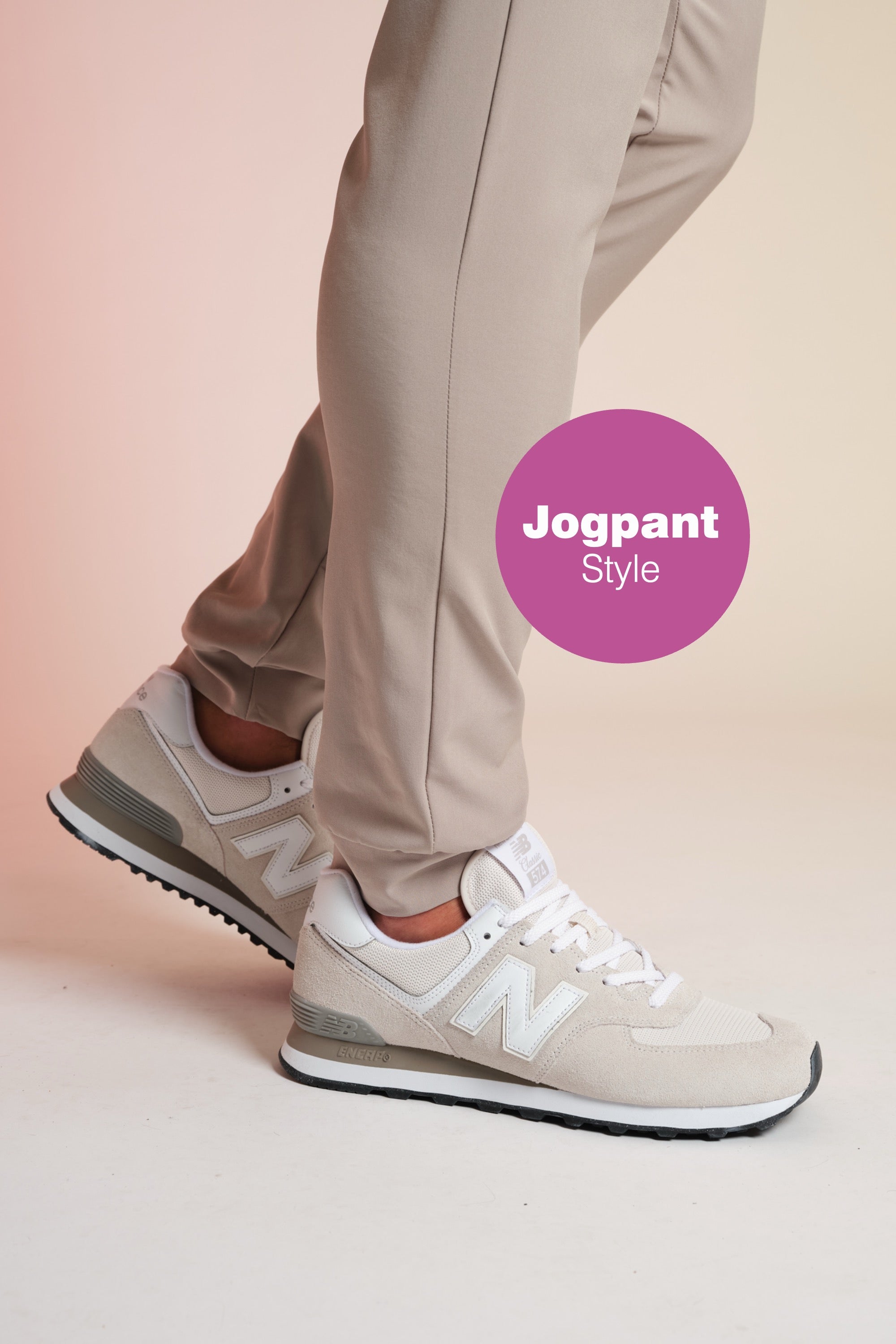 Active Scrub Pants "Louis" – Beige