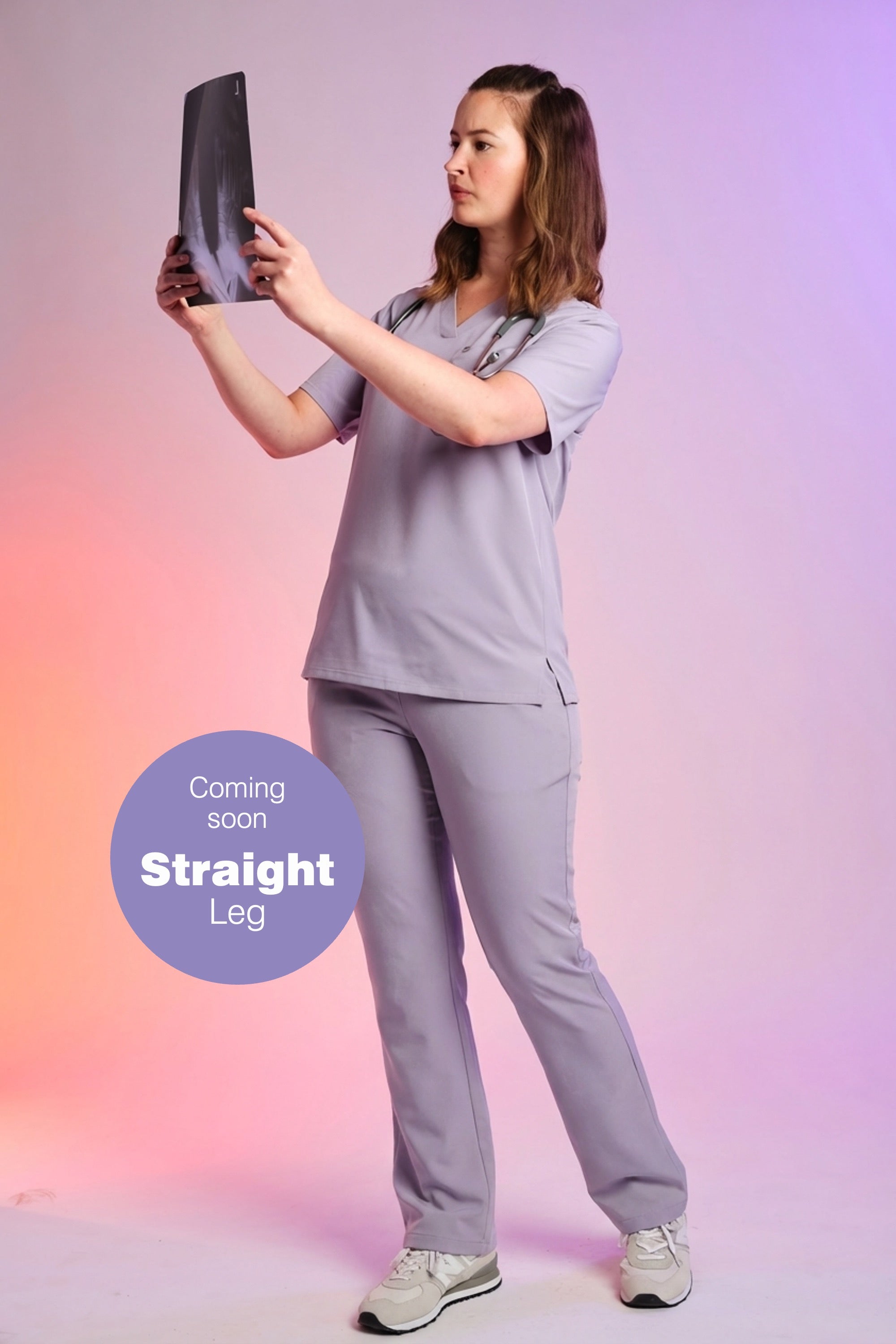 Active Scrub Pants "Tessa" – Violet