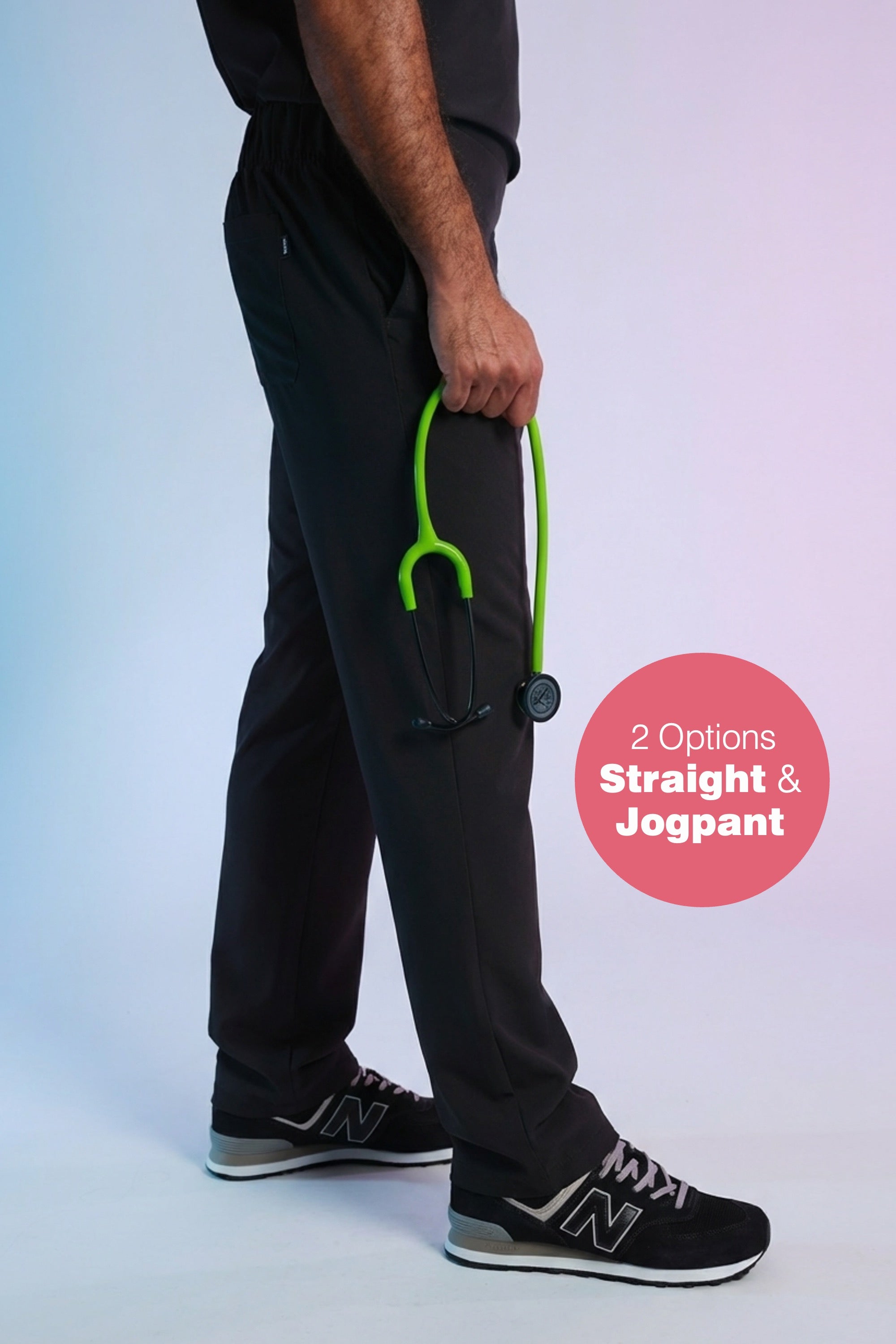 Active Scrub Pants "Louis" – Black