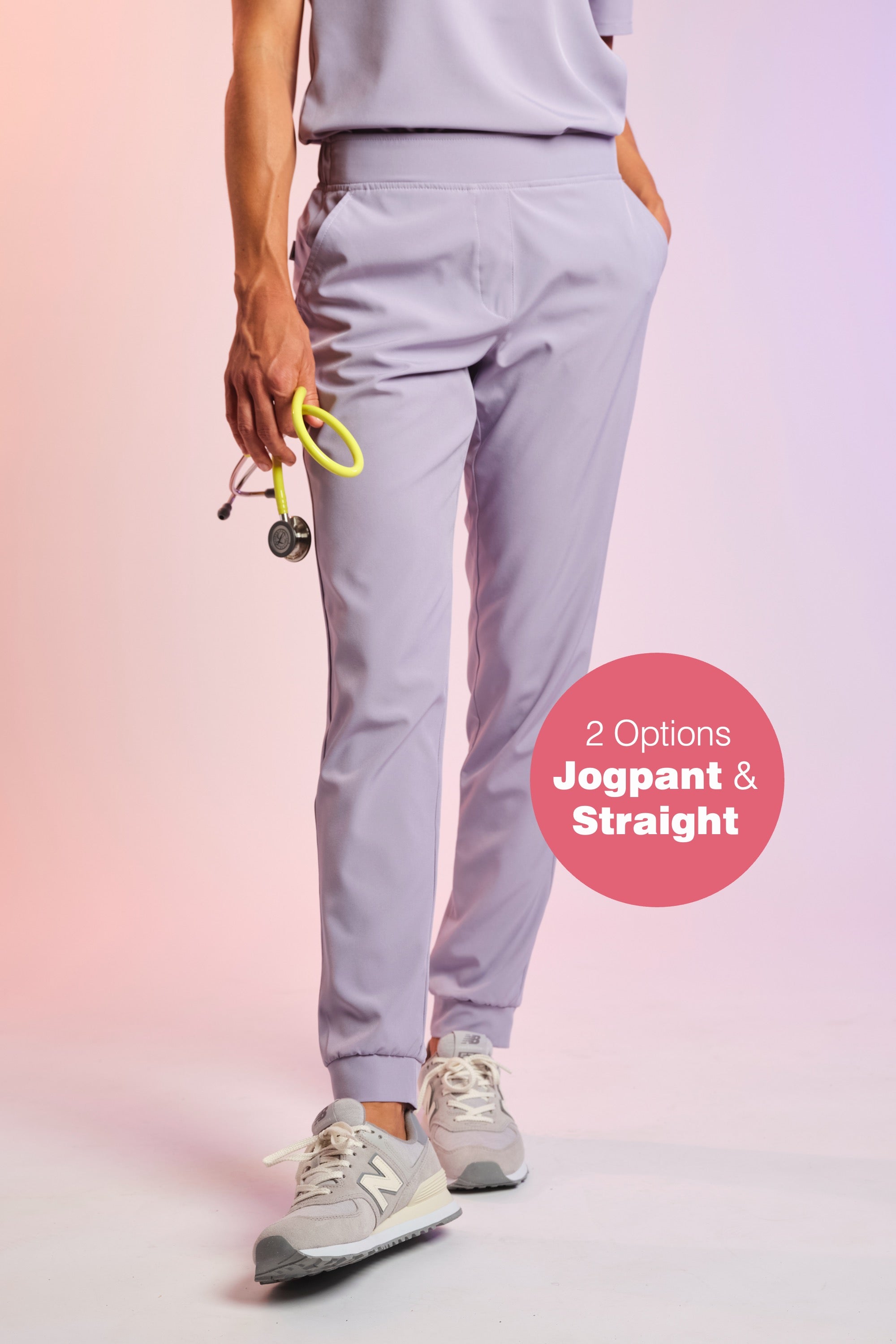 Active Scrub Pants "Tessa" – Violet