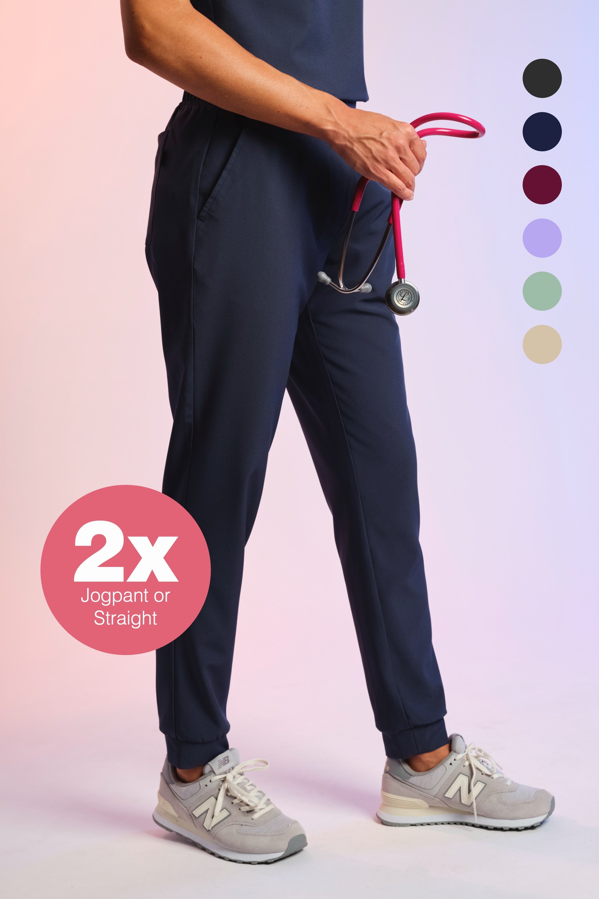 Set 2x Active Scrub Pants "Tessa"