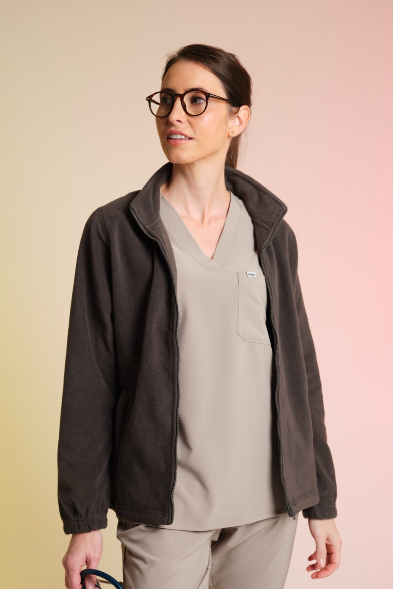 Fleecejacke – Dunkelgrau