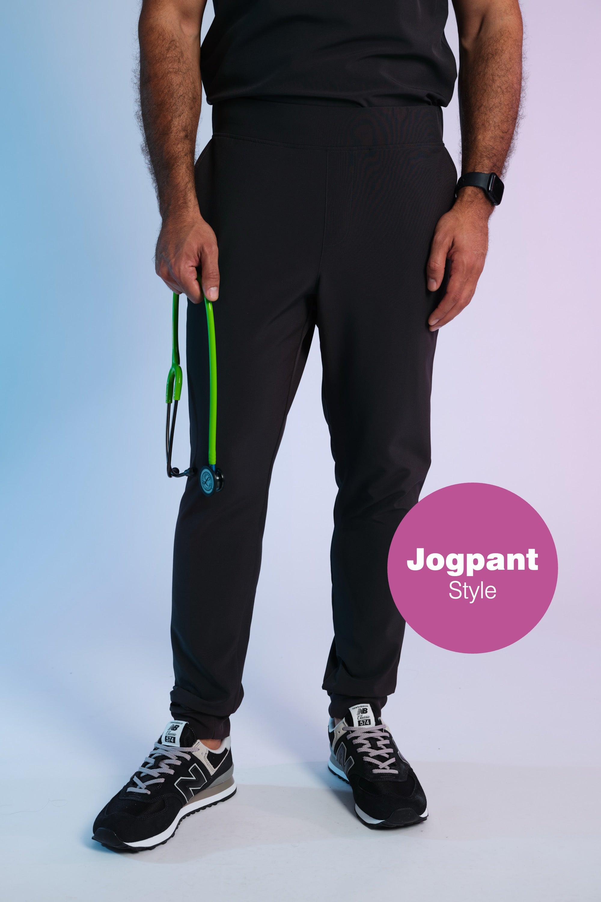 Active Scrub Pants "Louis" – Black