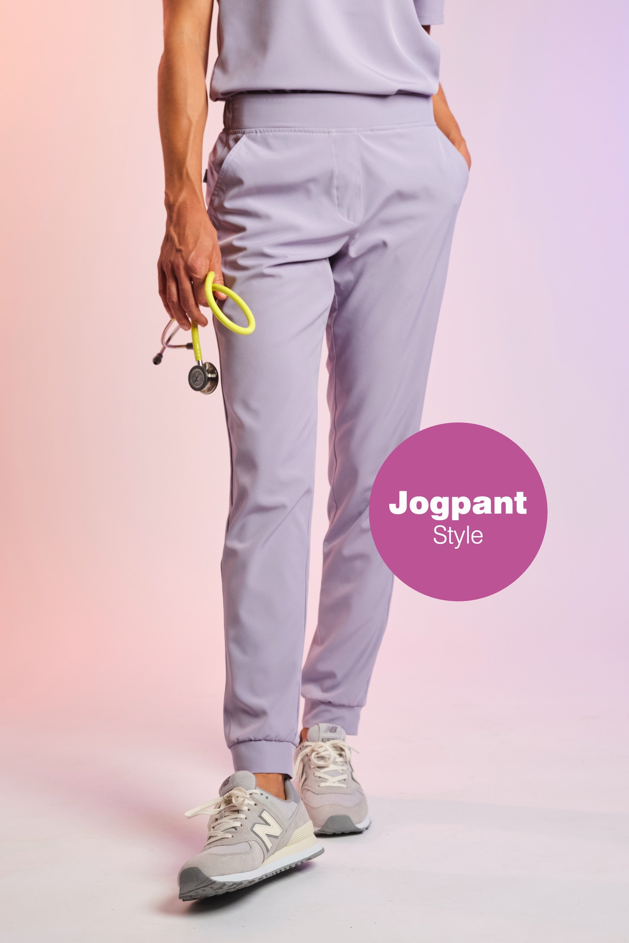 Active Scrub Pants "Tessa" – Violet