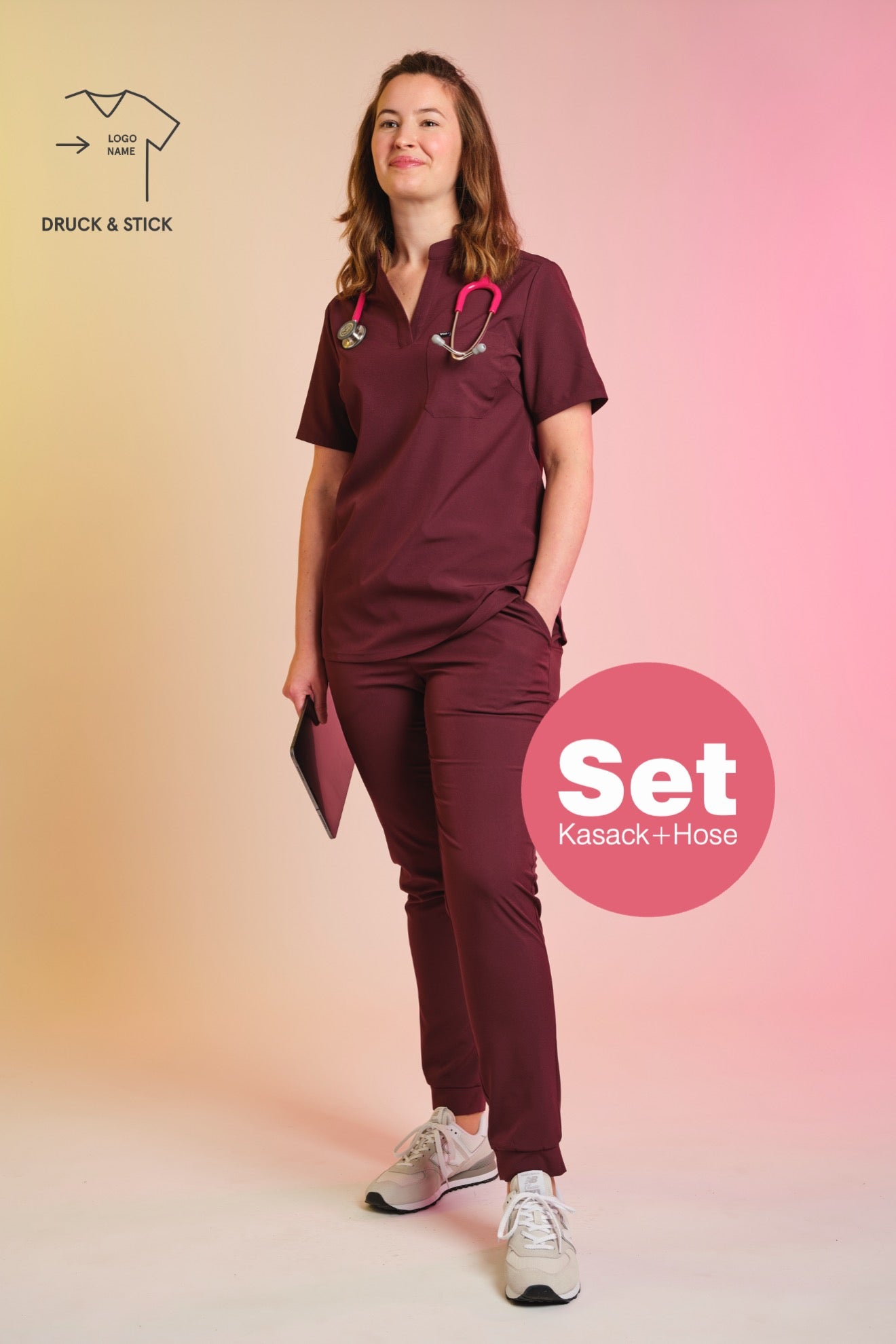 Daily Set – Active Scrub Top "Jackie" & Scrub Pants "Tessa"