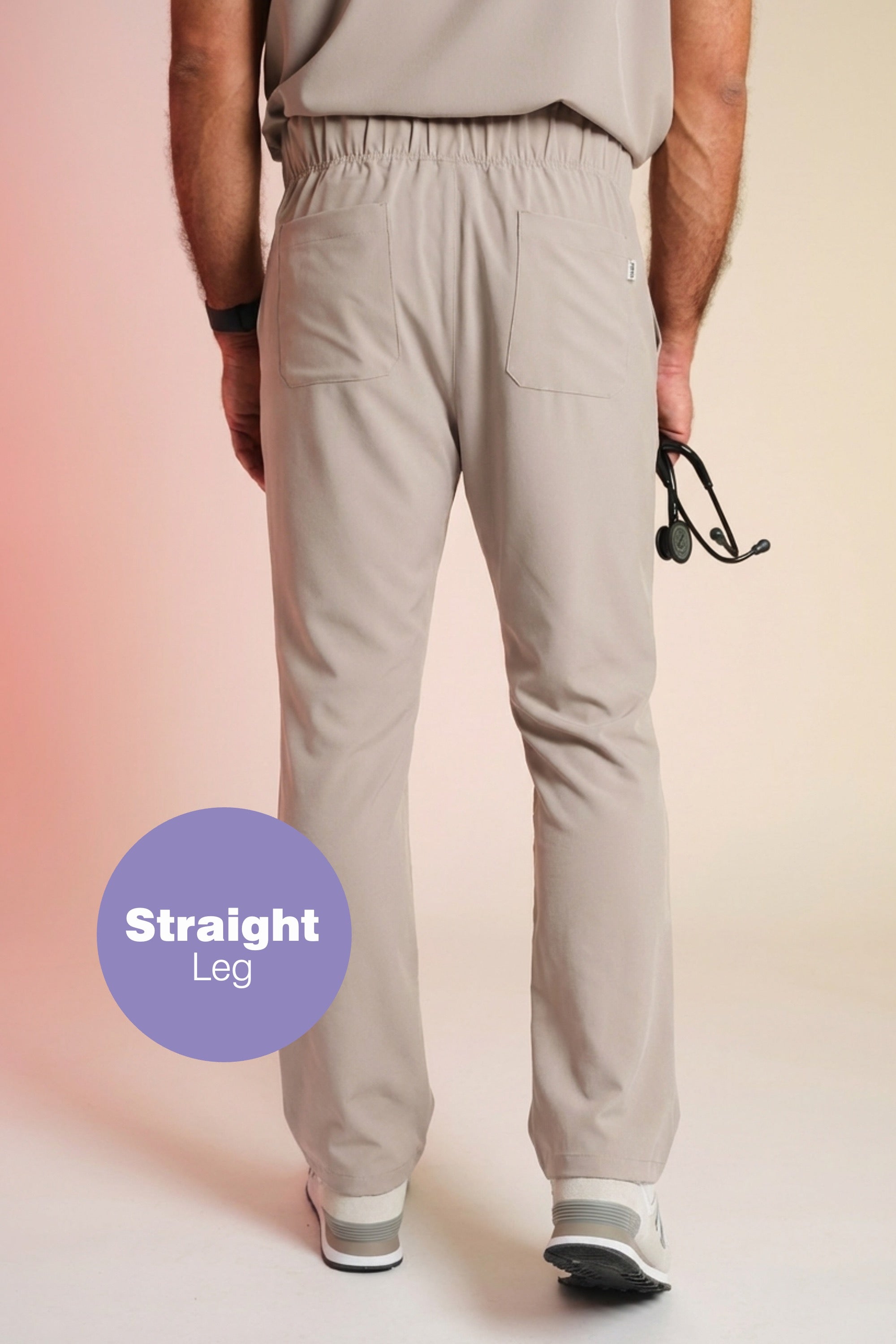 Active Scrub Pants "Louis" – Beige