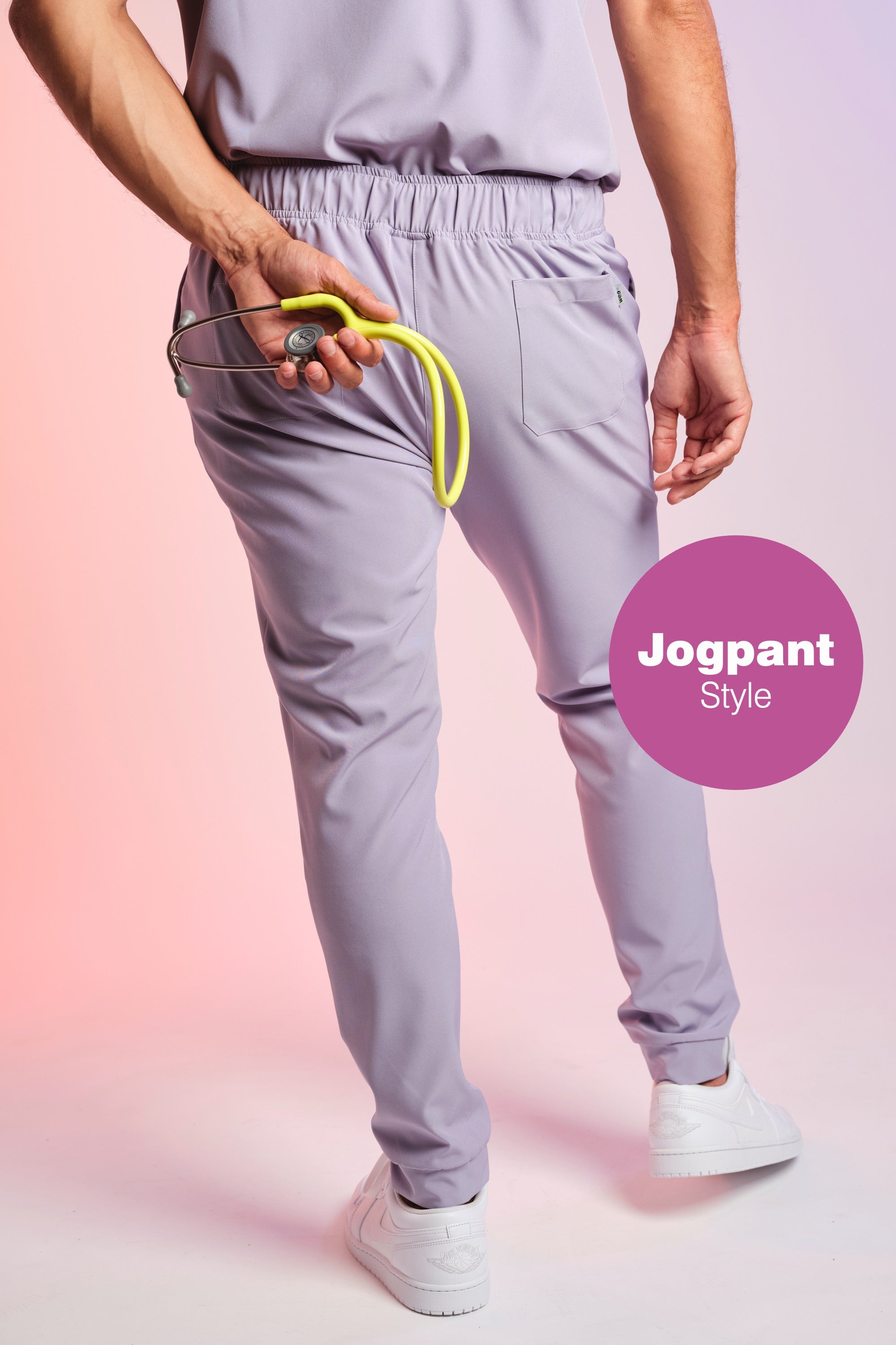 Active Scrub Pants "Louis" – Violet