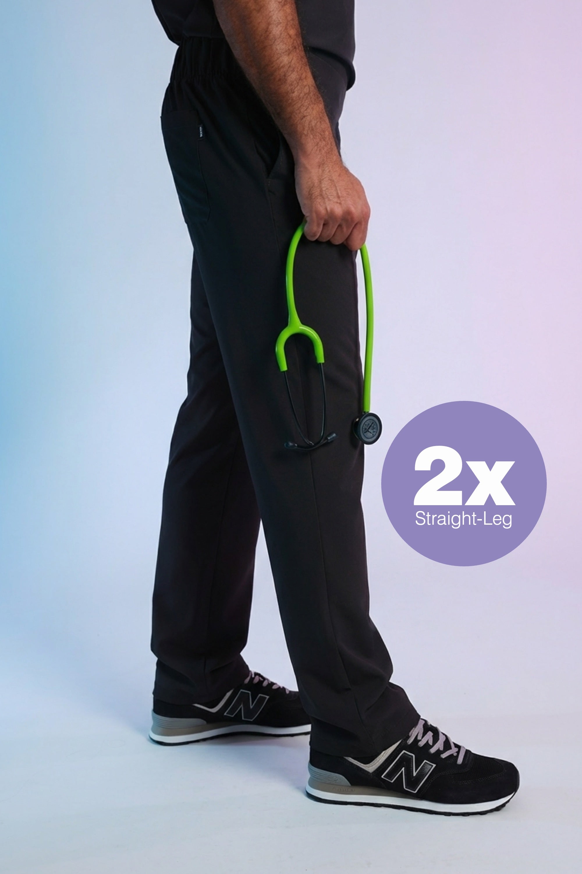 Set 2x Active Scrub Pants "Louis"