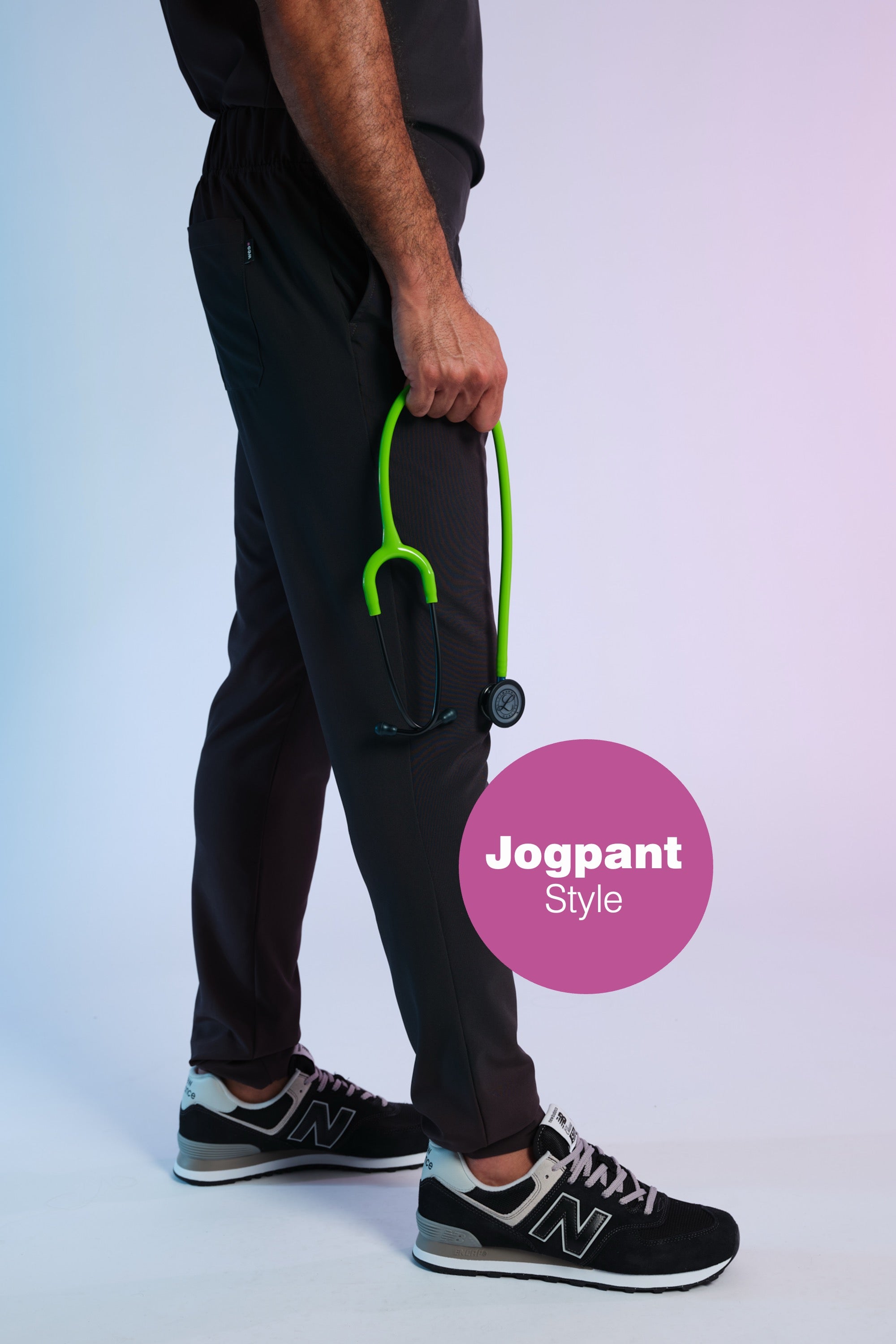 Active Scrub Pants "Louis" – Black