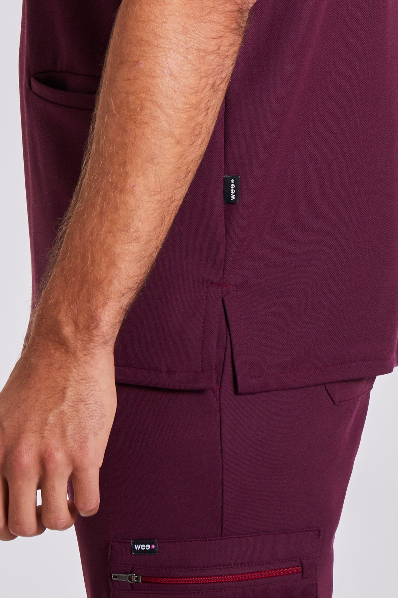 Comfort Kasack "Yves" – Bordeaux