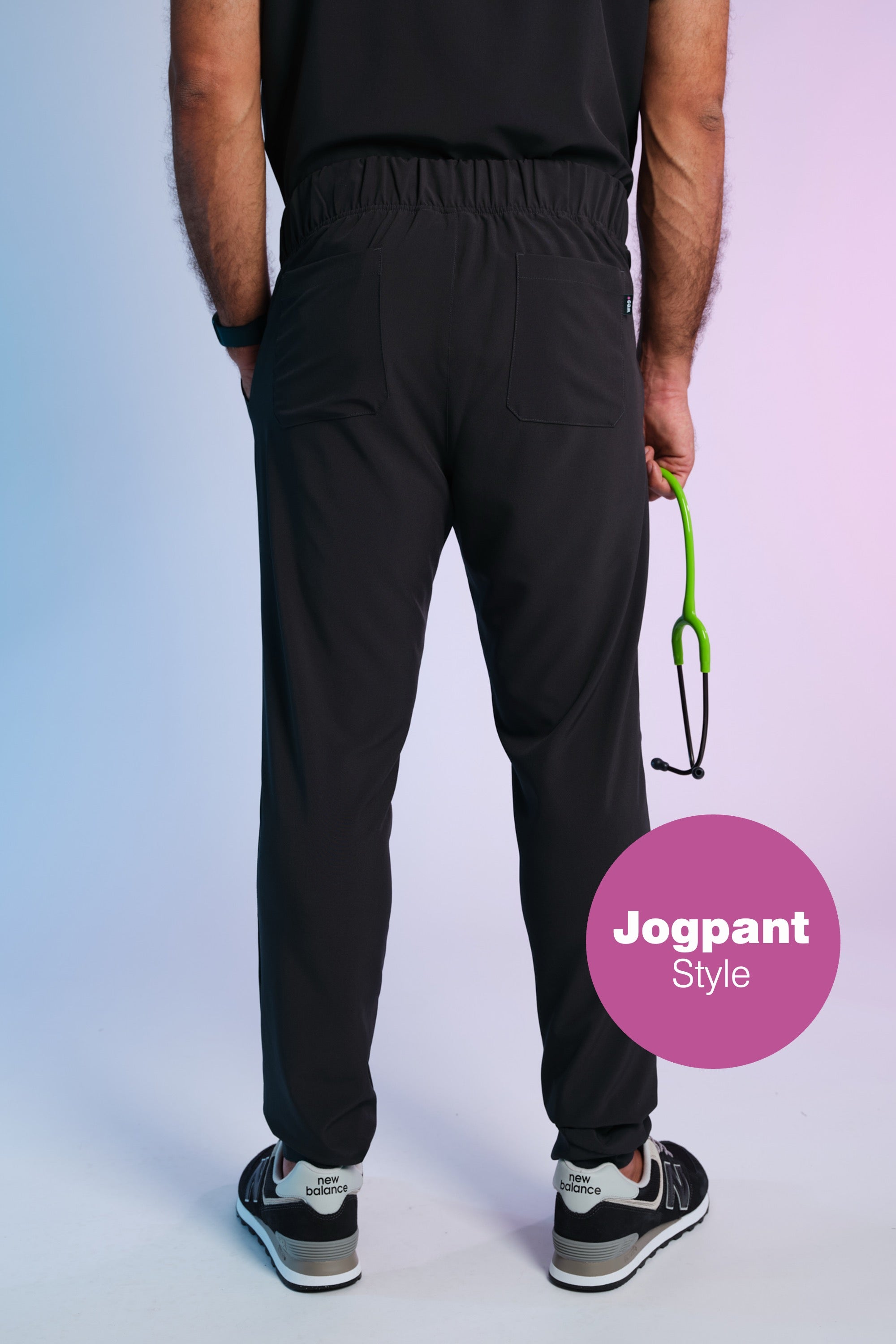 Active Scrub Pants "Louis" – Black