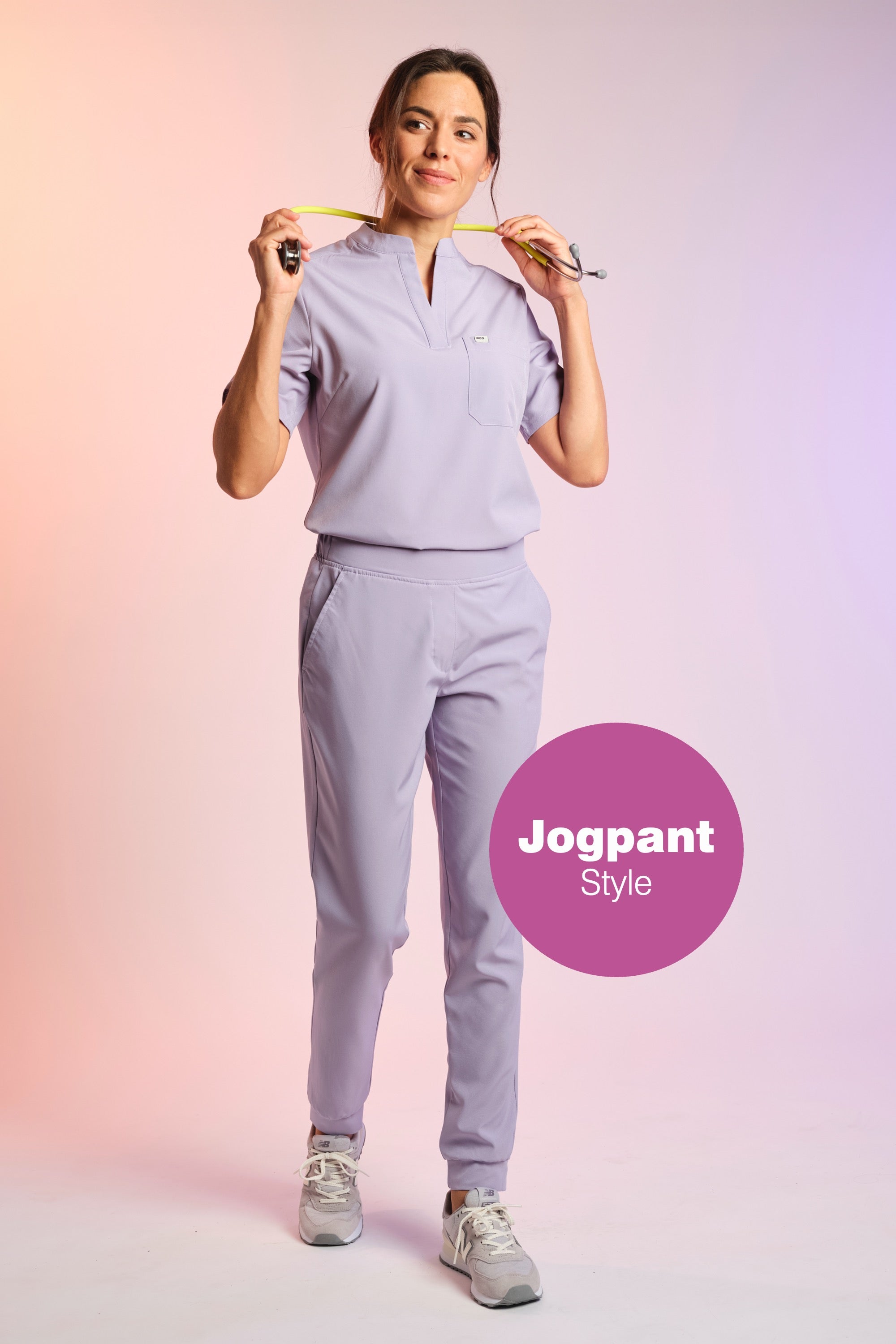Active Scrub Pants "Tessa" – Violet