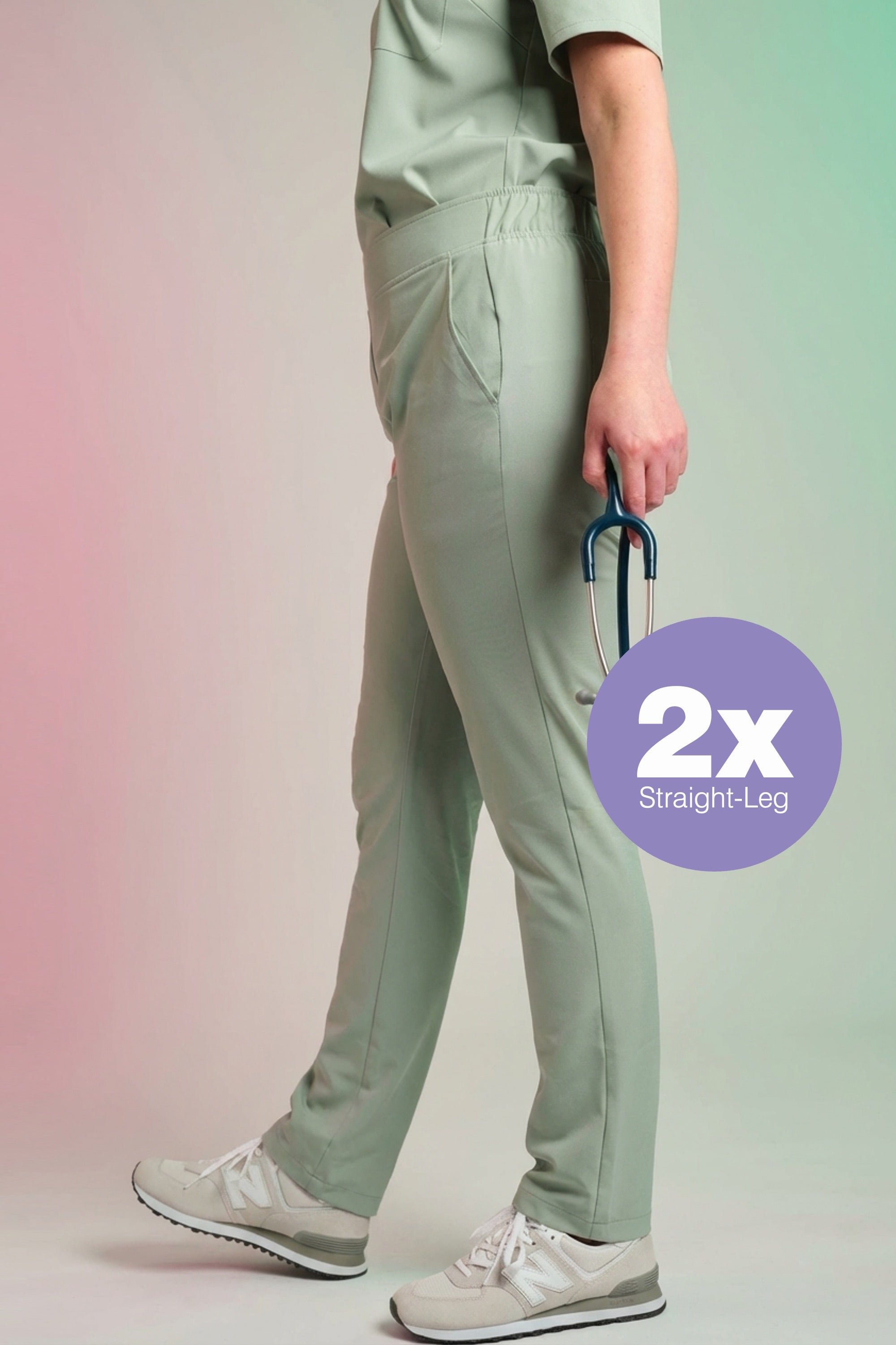 Set 2x Active Scrub Pants "Tessa"