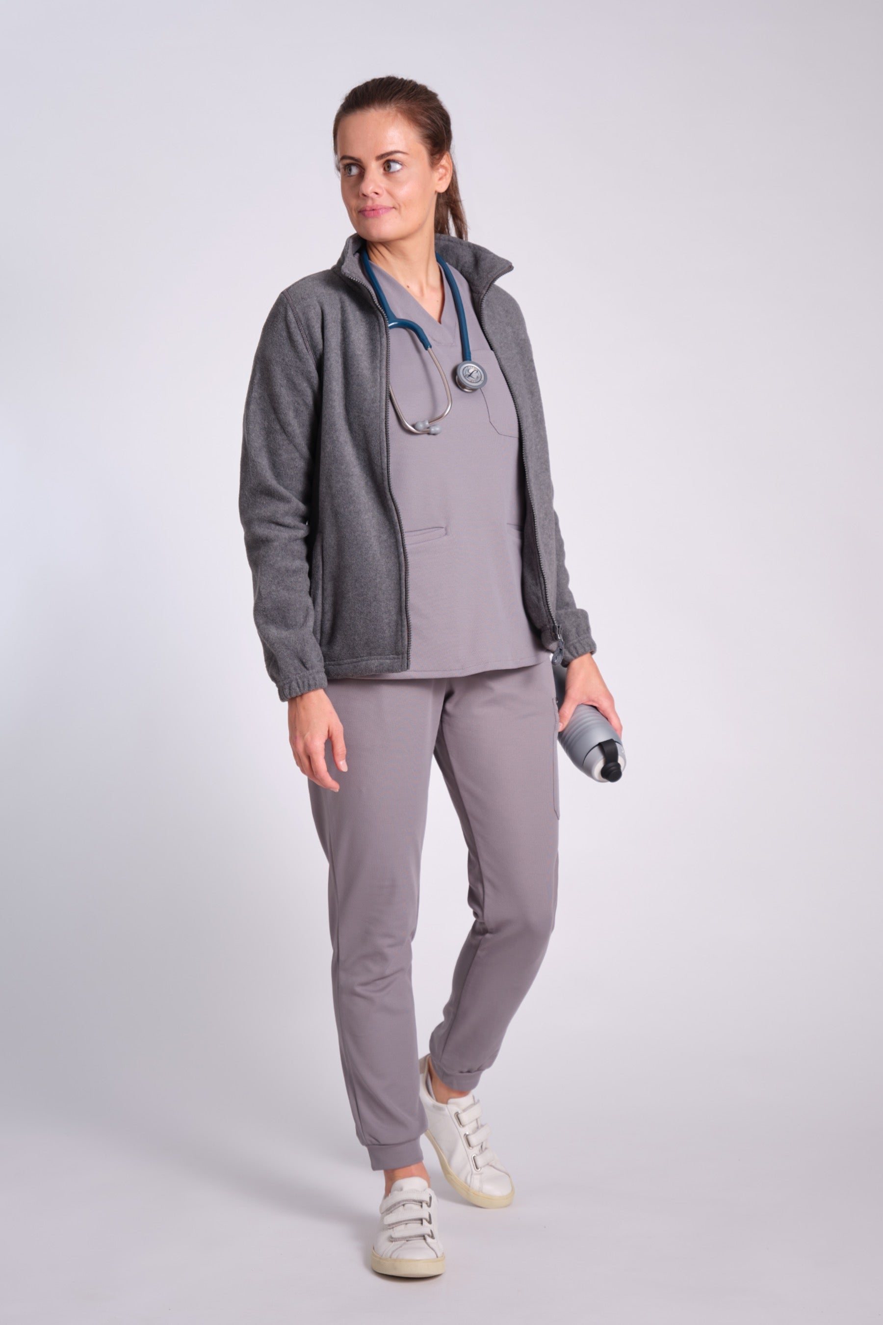 Fleece Jacket – Grey