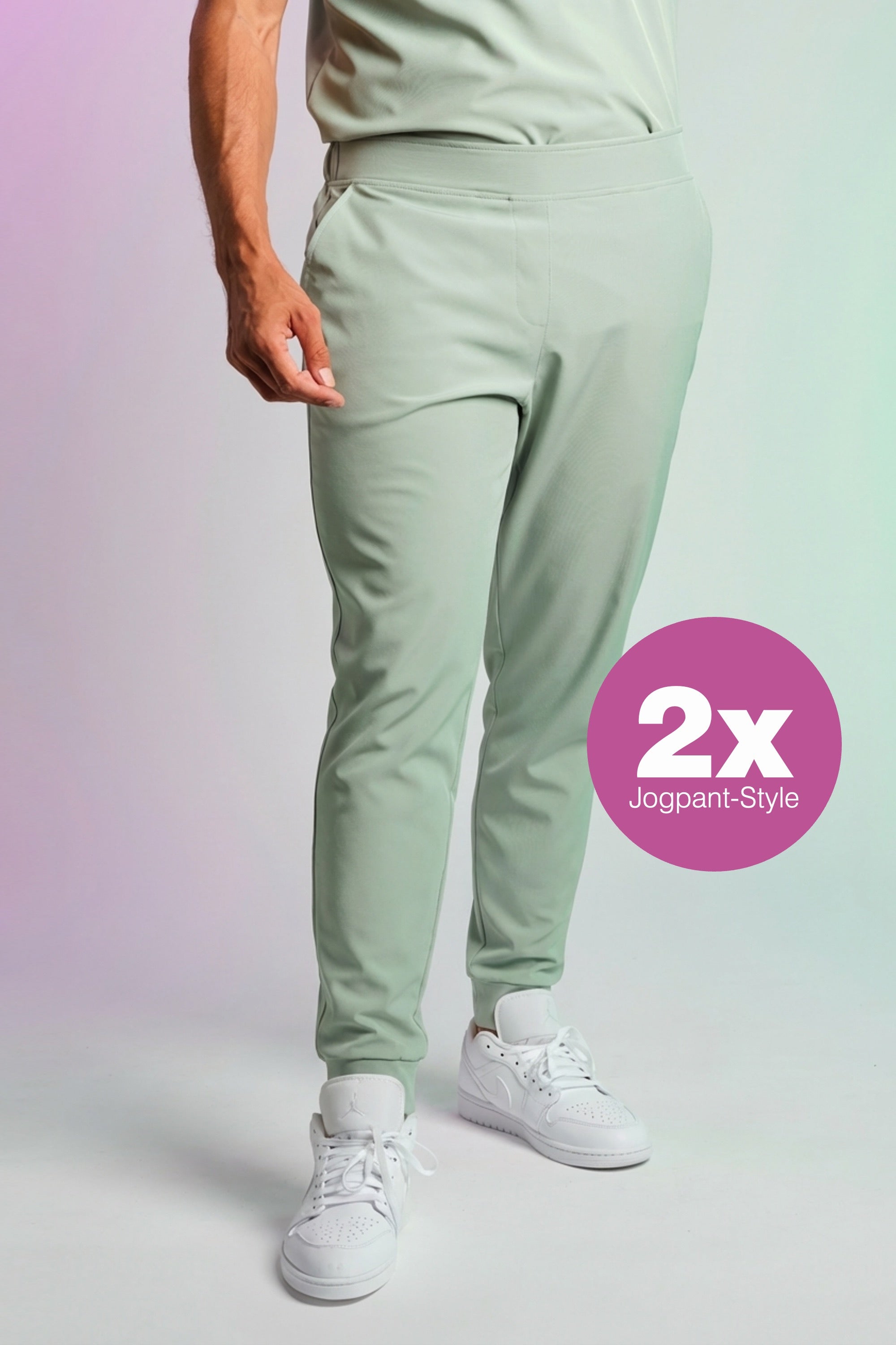 Set 2x Active Scrub Pants "Louis"