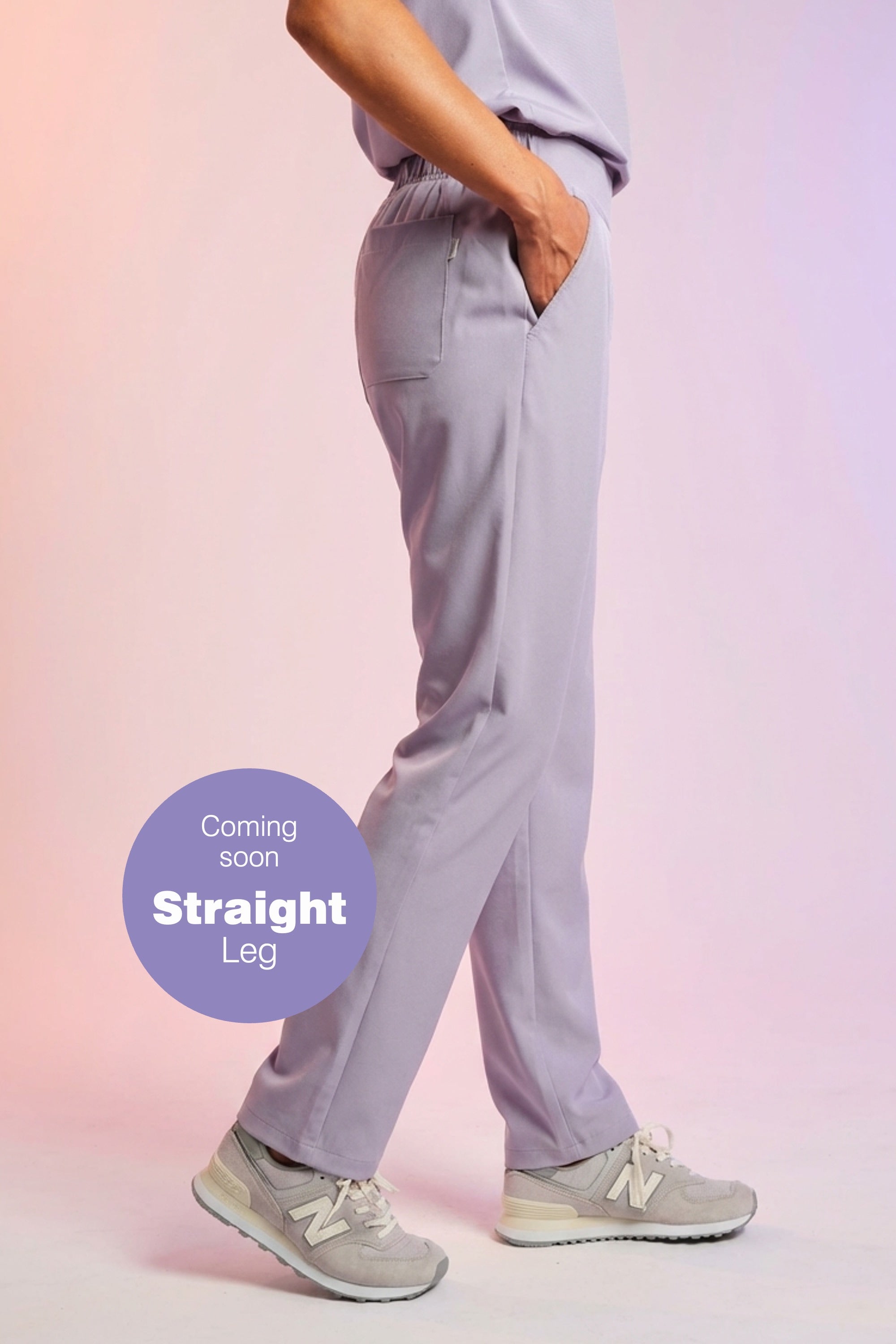 Active Scrub Pants "Tessa" – Violet