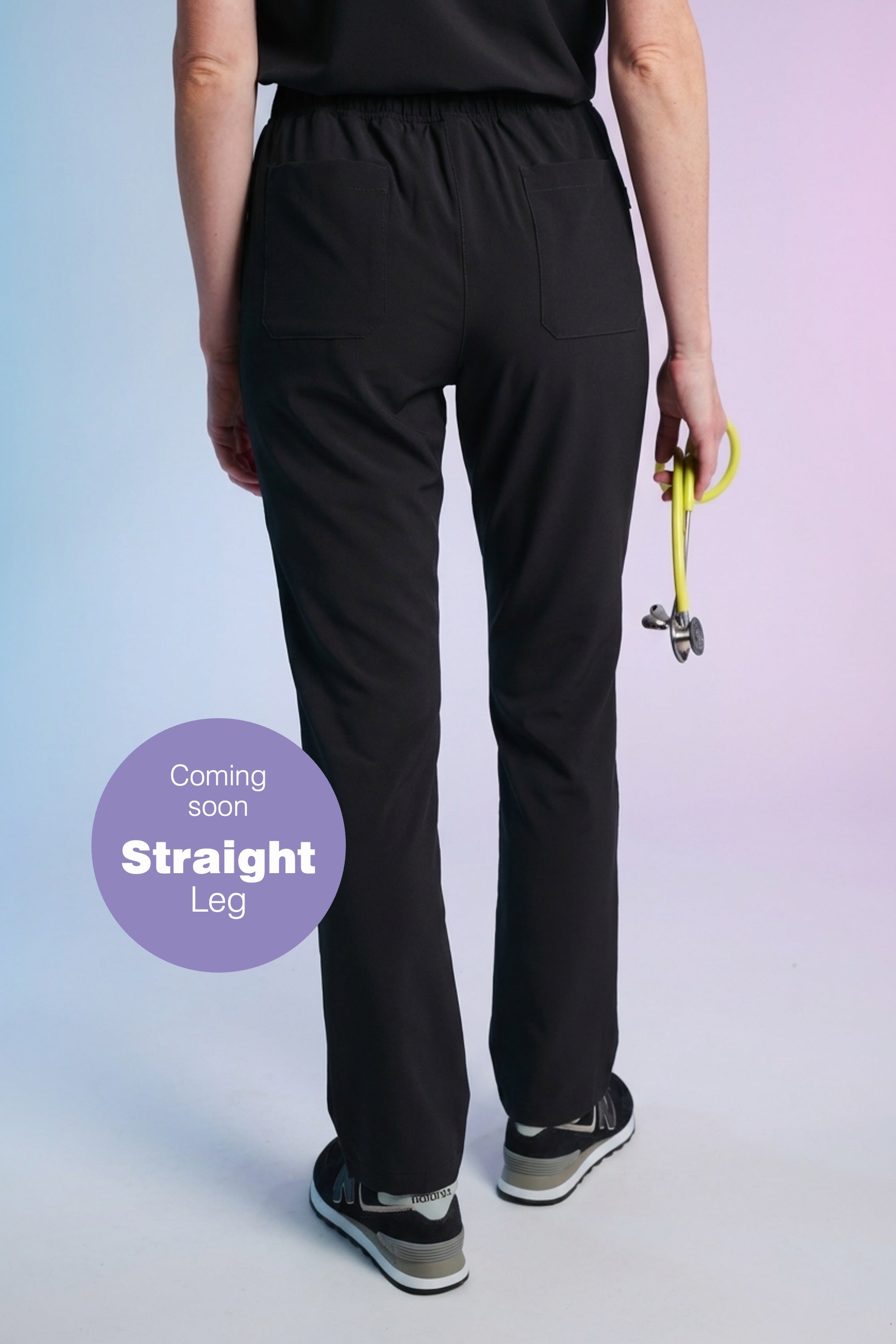 Active Scrub Pants "Tessa" – Black