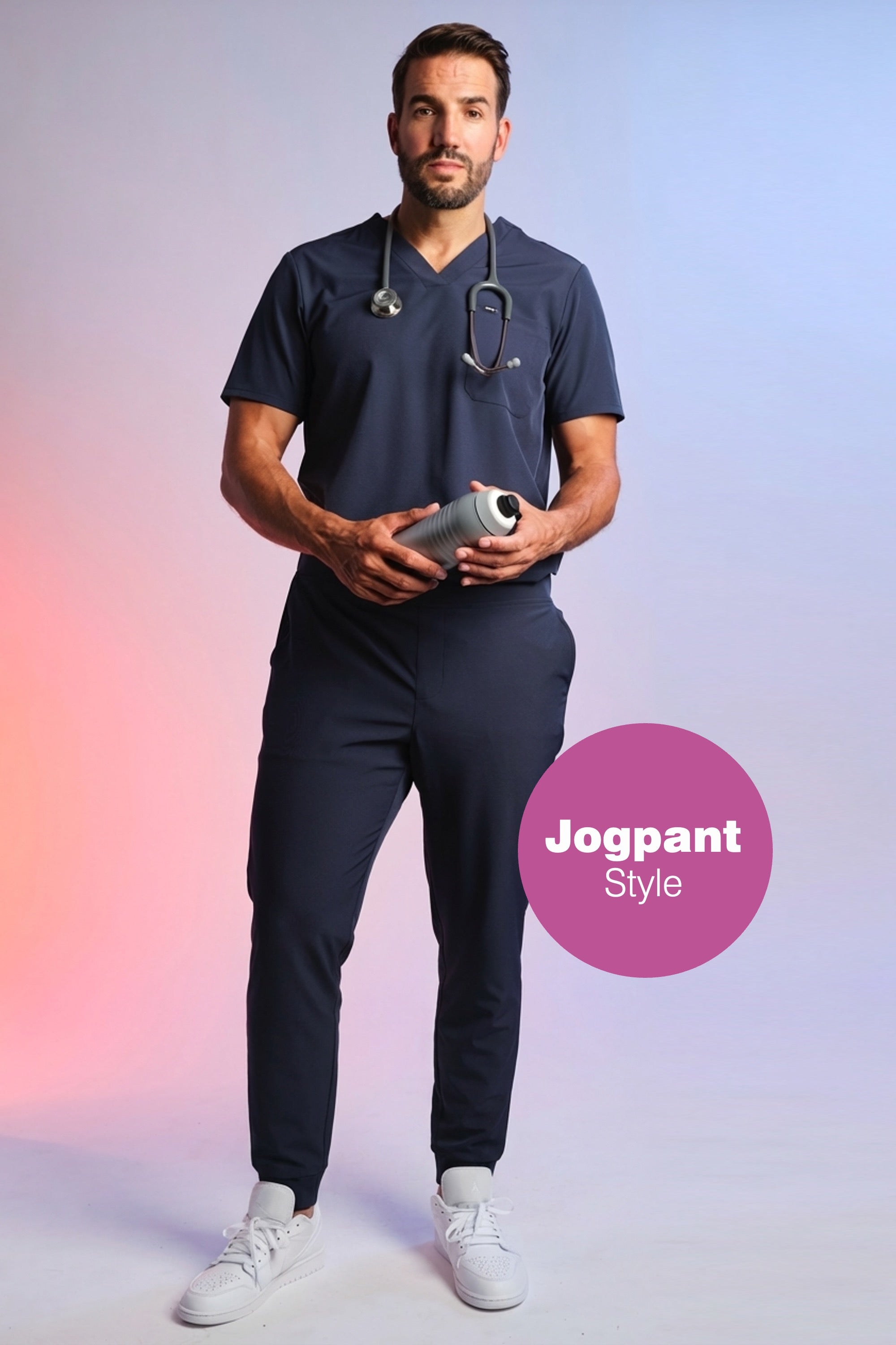 Active Scrub Pants "Louis" – Blue