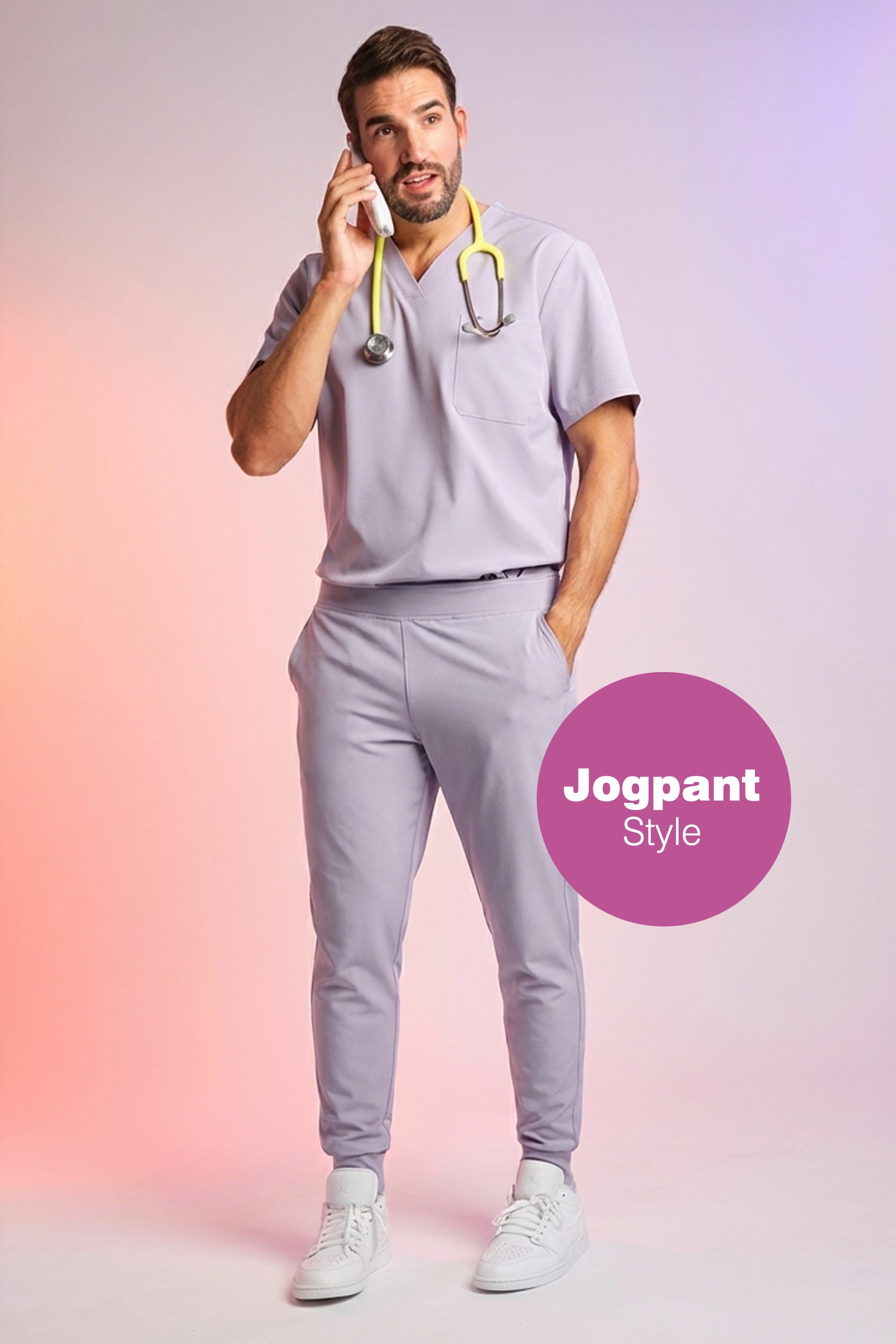 Active Srub Pants "Louis" – Violet
