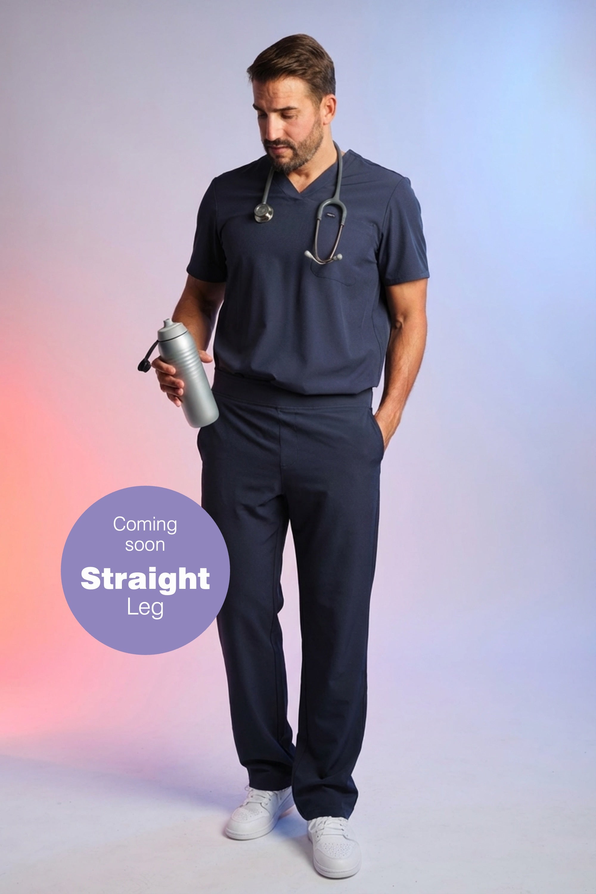 Active Scrub Pants "Louis" – Blue