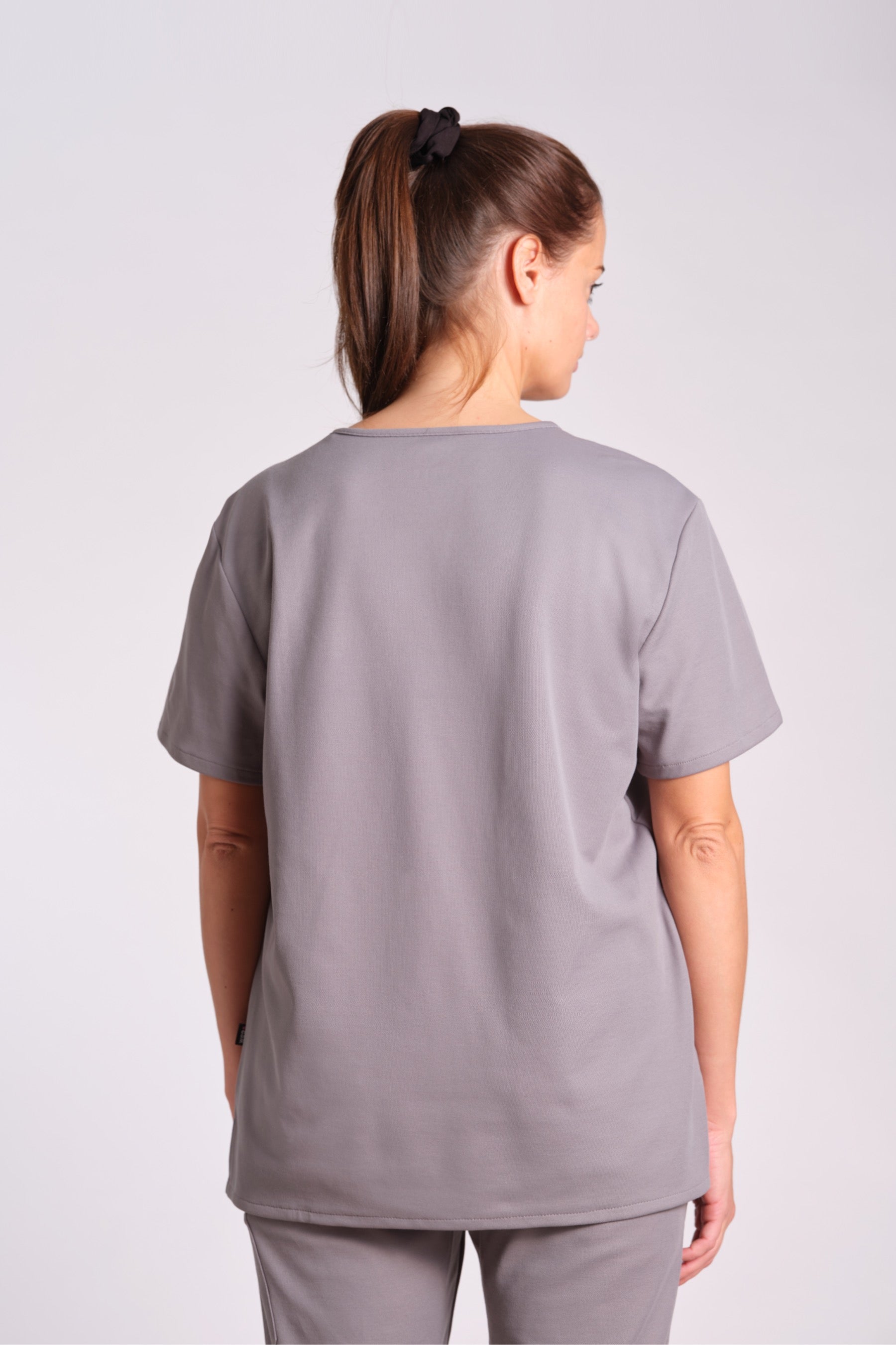 Comfort Kasack "Indira" – Grau (Regular Fit)