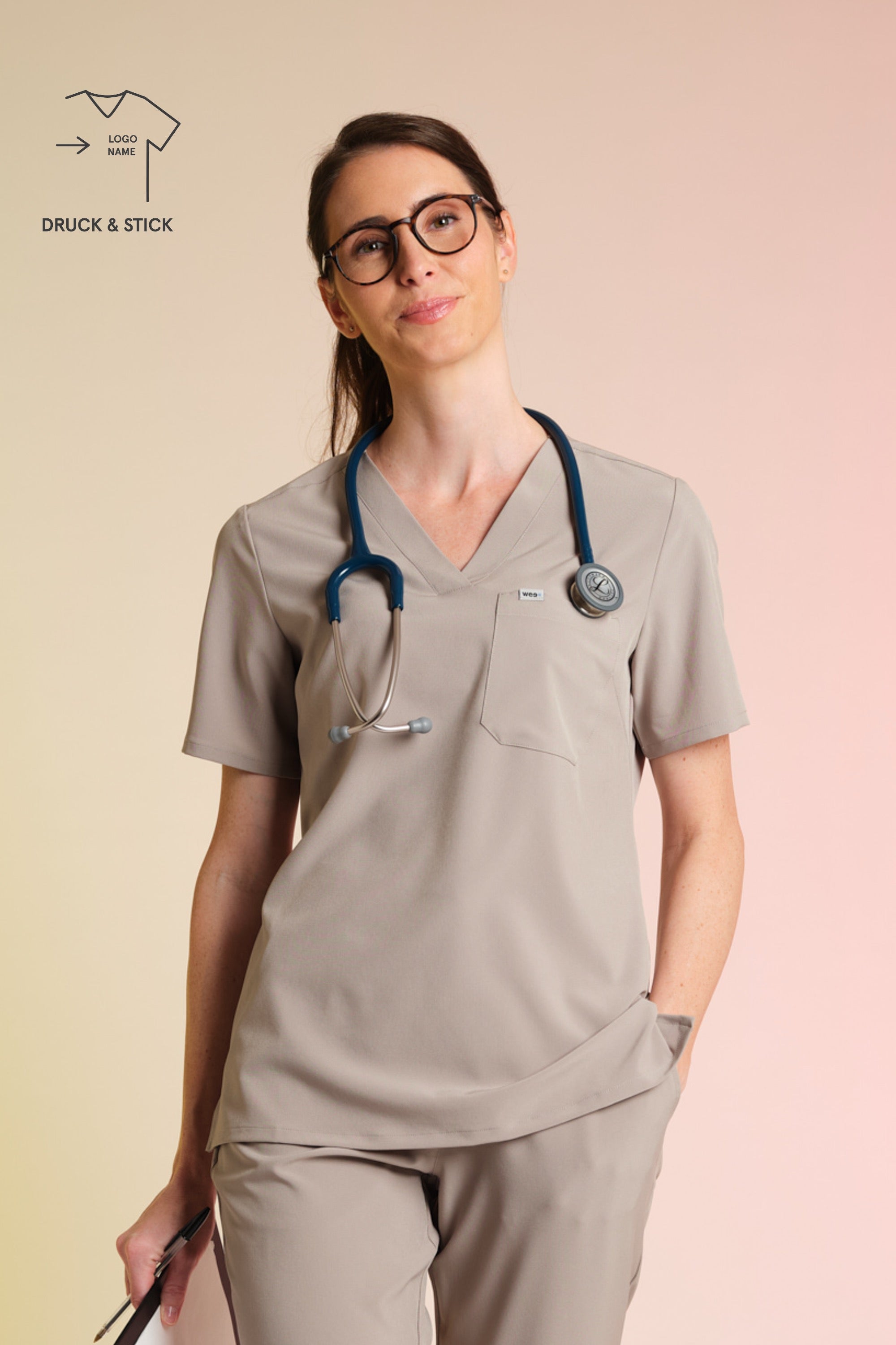 Active Kasack "Serena" – Beige