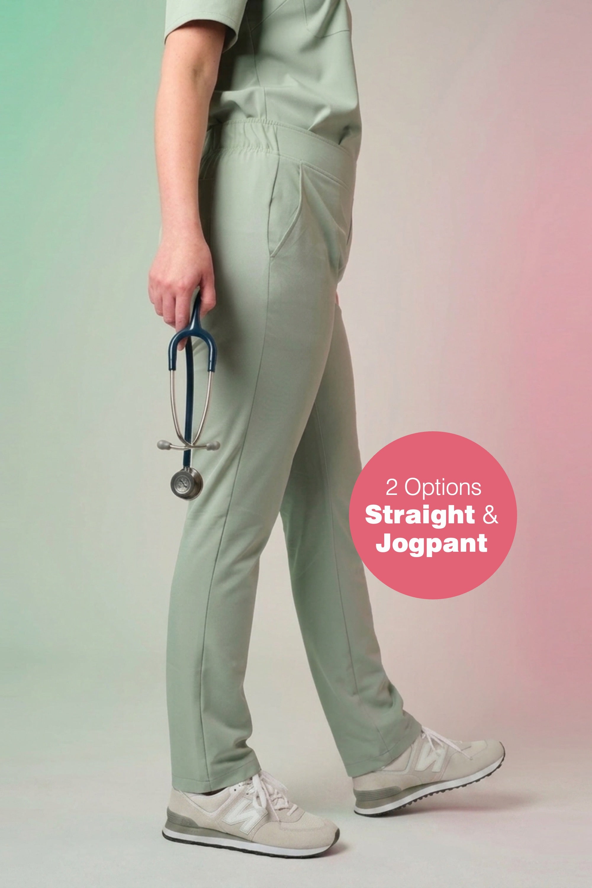 Active Scrub Pants "Tessa" – Green