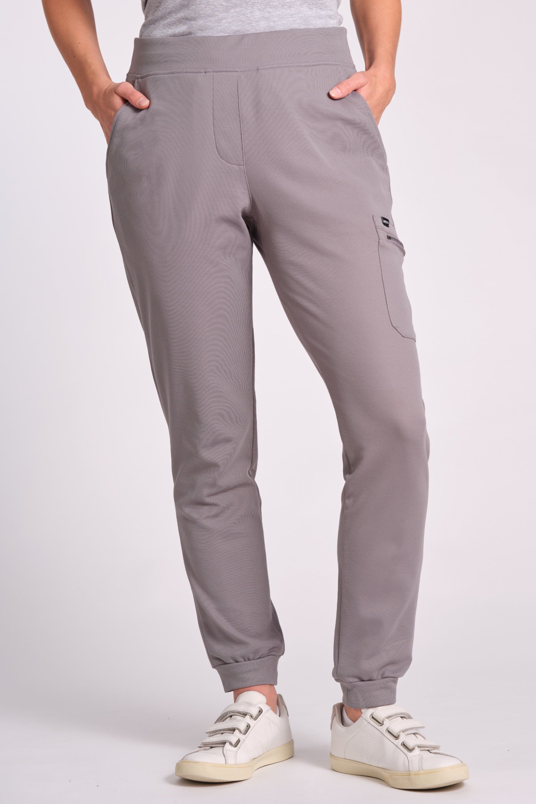 Stretch Scrub Pants "Zaha" – Grey