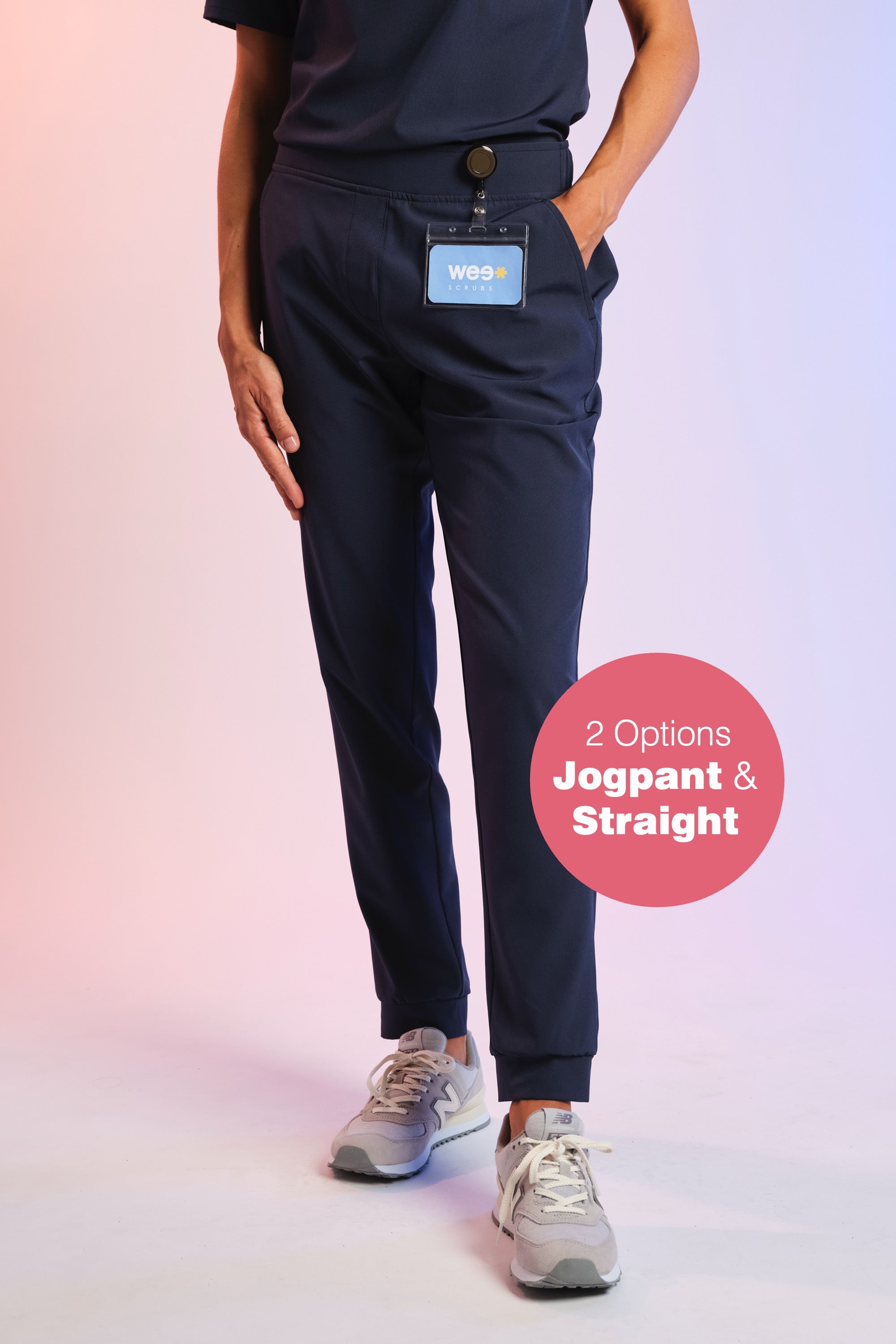 Active Scrub Pants "Tessa" – Blue