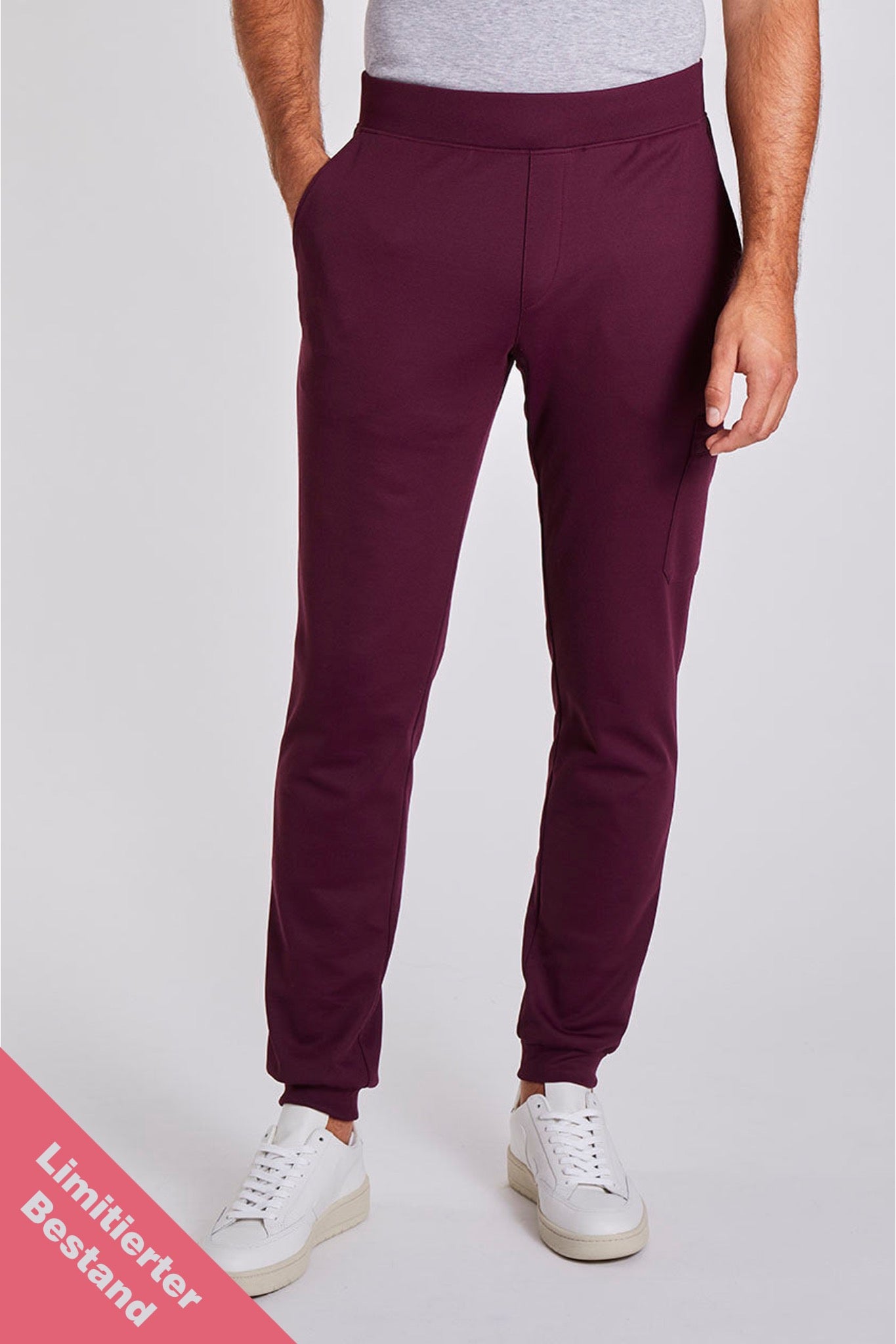 Stretch Scrub Pants "Niki" – Bordeaux