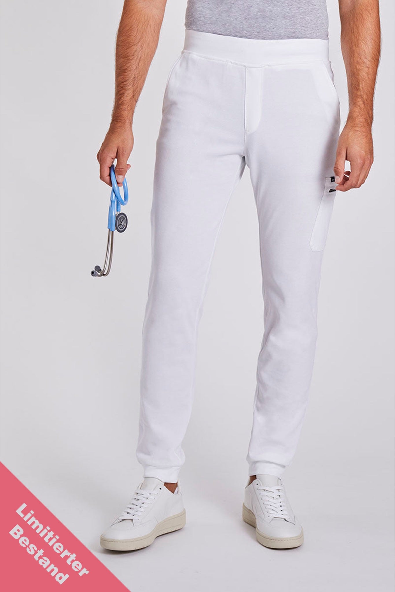 Stretch Scrub Pants "Niki" – White