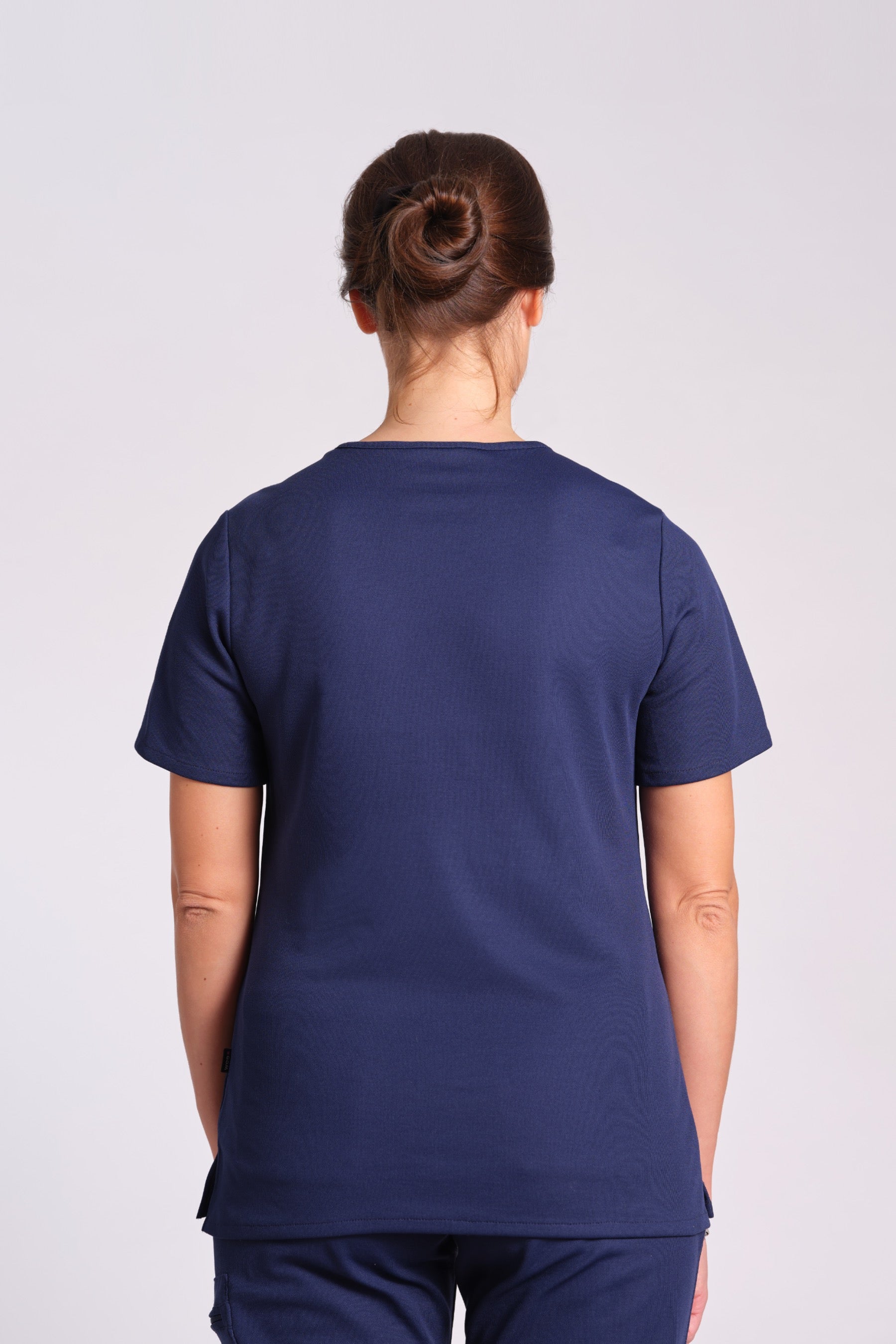 Comfort Kasack "Kamala" – Blau (Slim Fit)