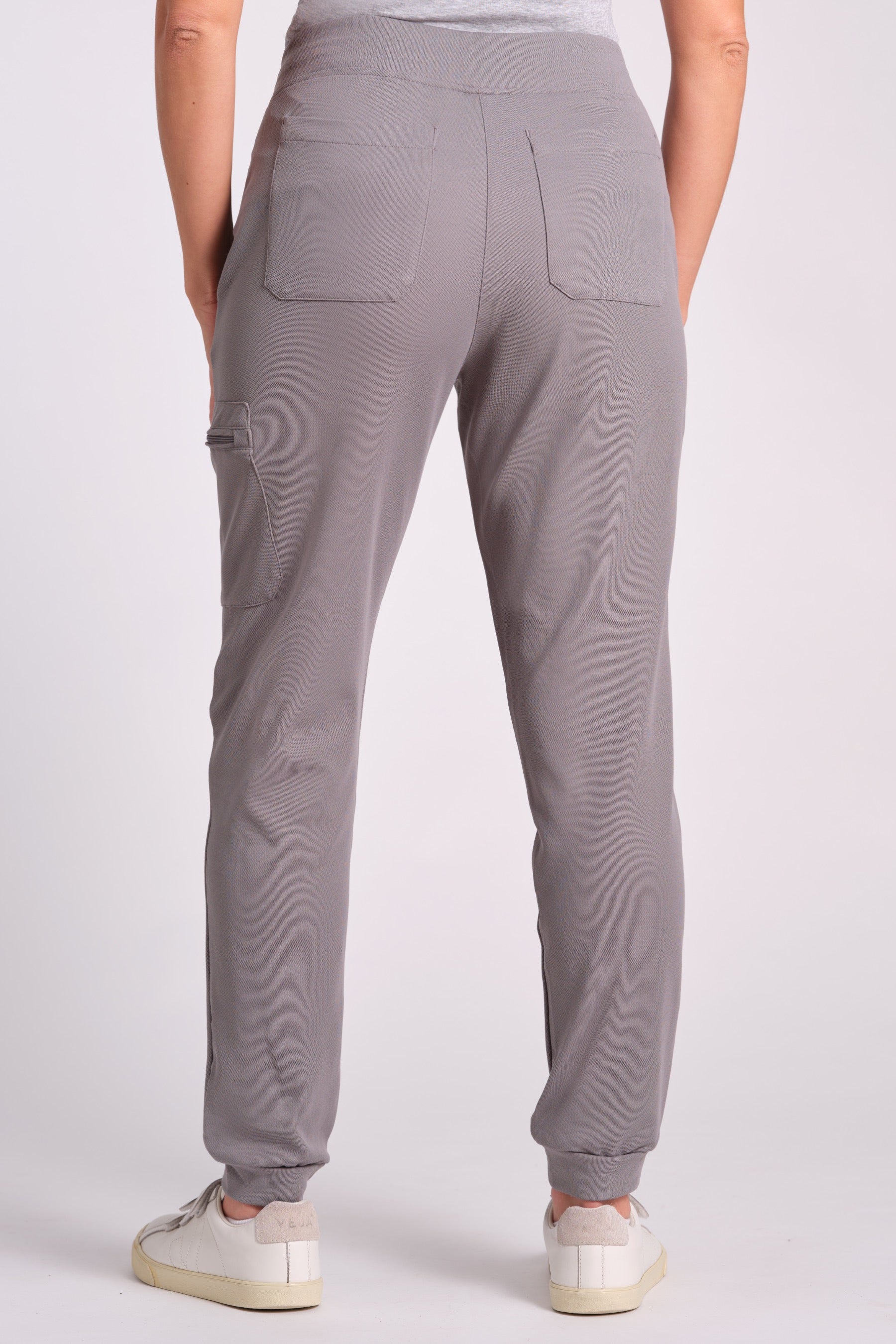 Stretch Scrub Pants "Zaha" – Grey