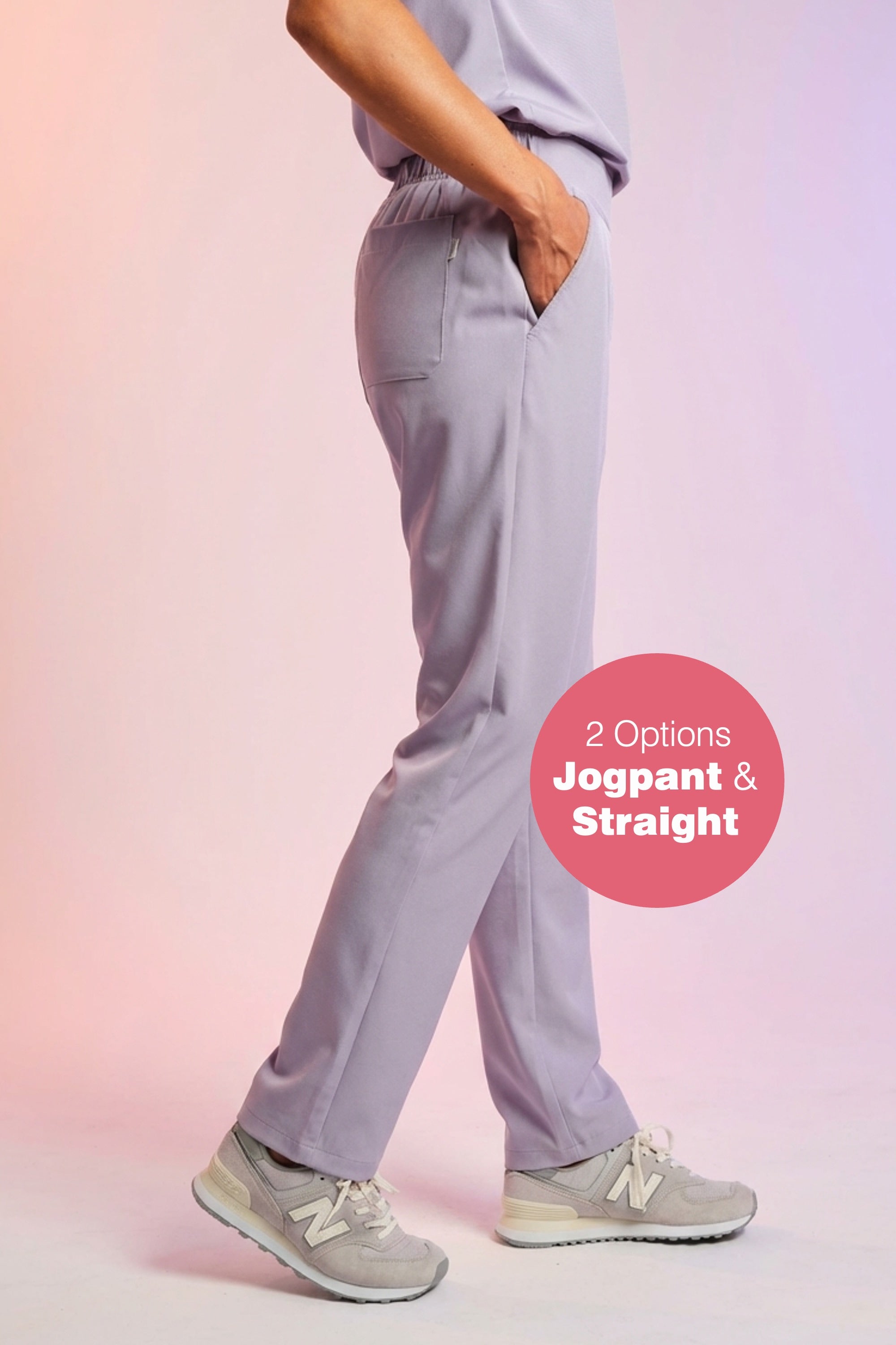 Active Scrub Pants "Tessa" – Violet
