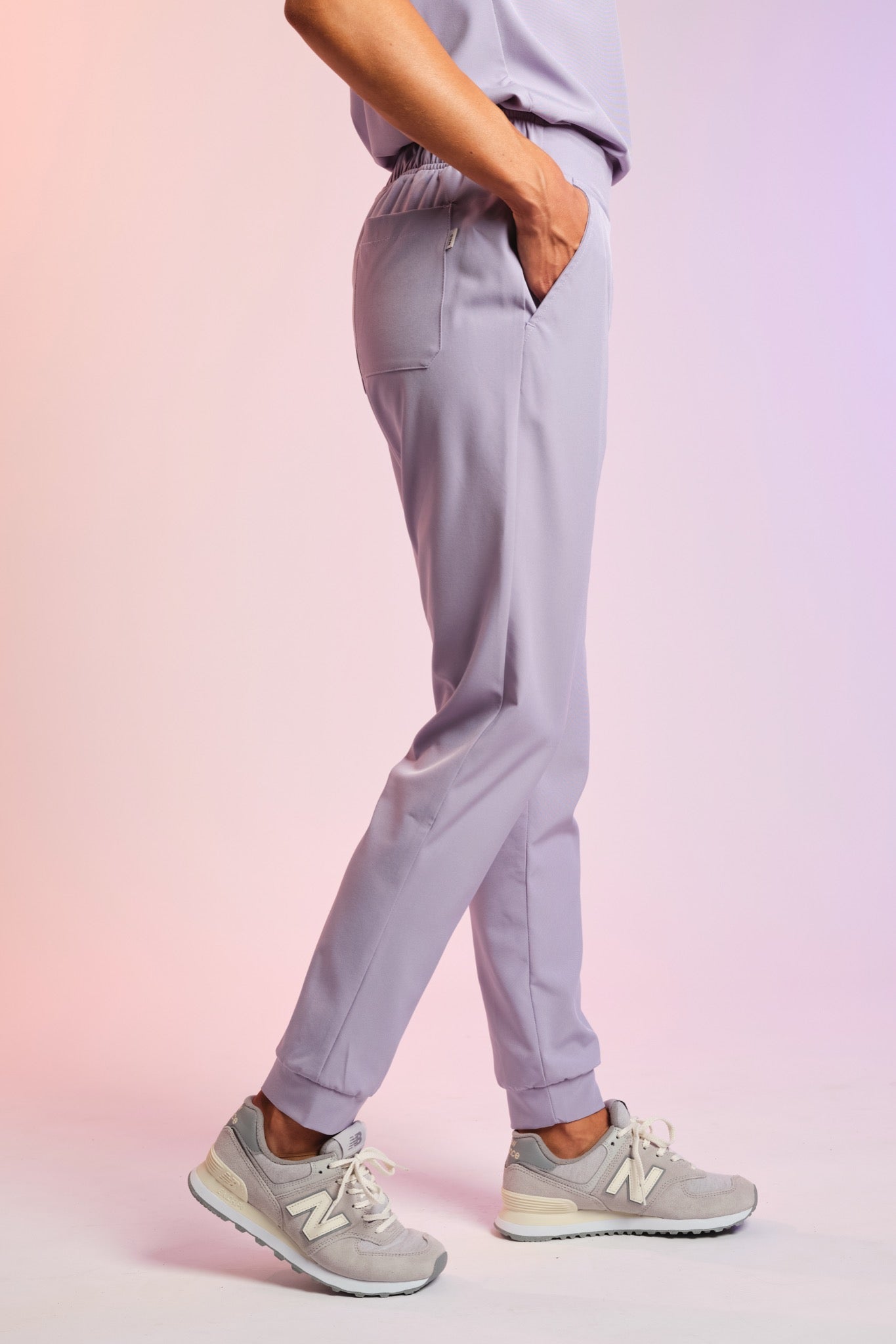 Active Scrub Pants "Tessa" – Violet