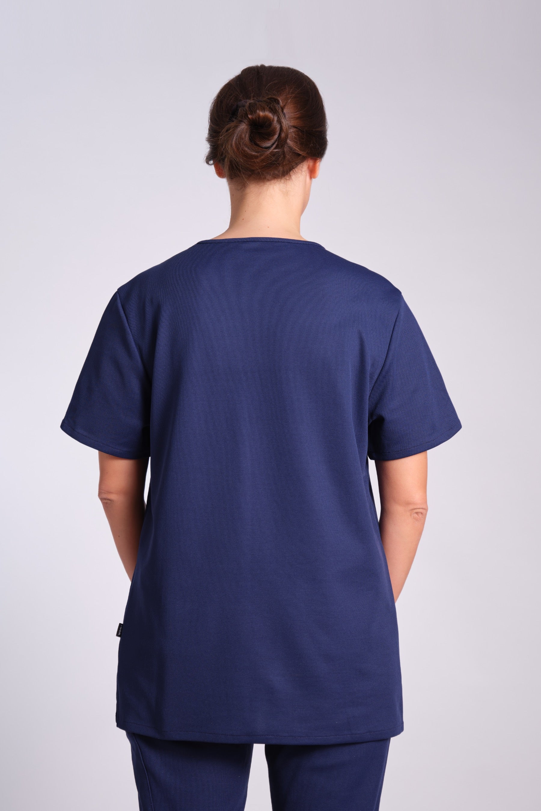 Comfort Kasack "Indira" – Blau (Regular Fit)