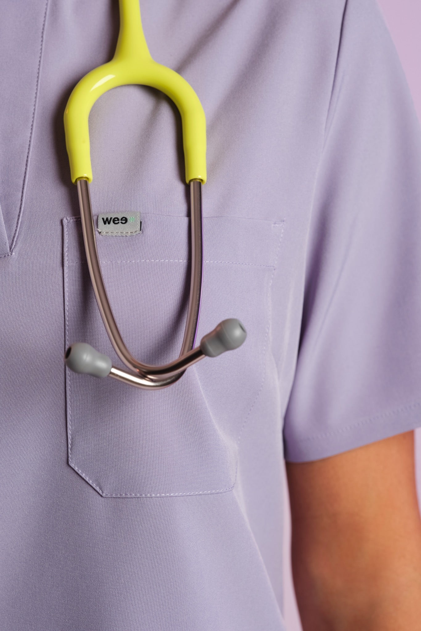 Active Scrub Top "Jackie" – Violet