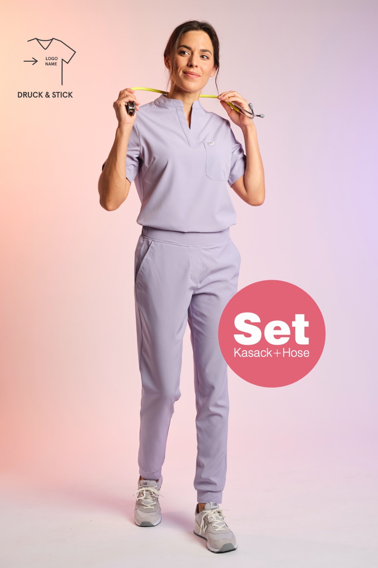 Daily Set – Active Scrub Top "Jackie" & Scrub Pants "Tessa"