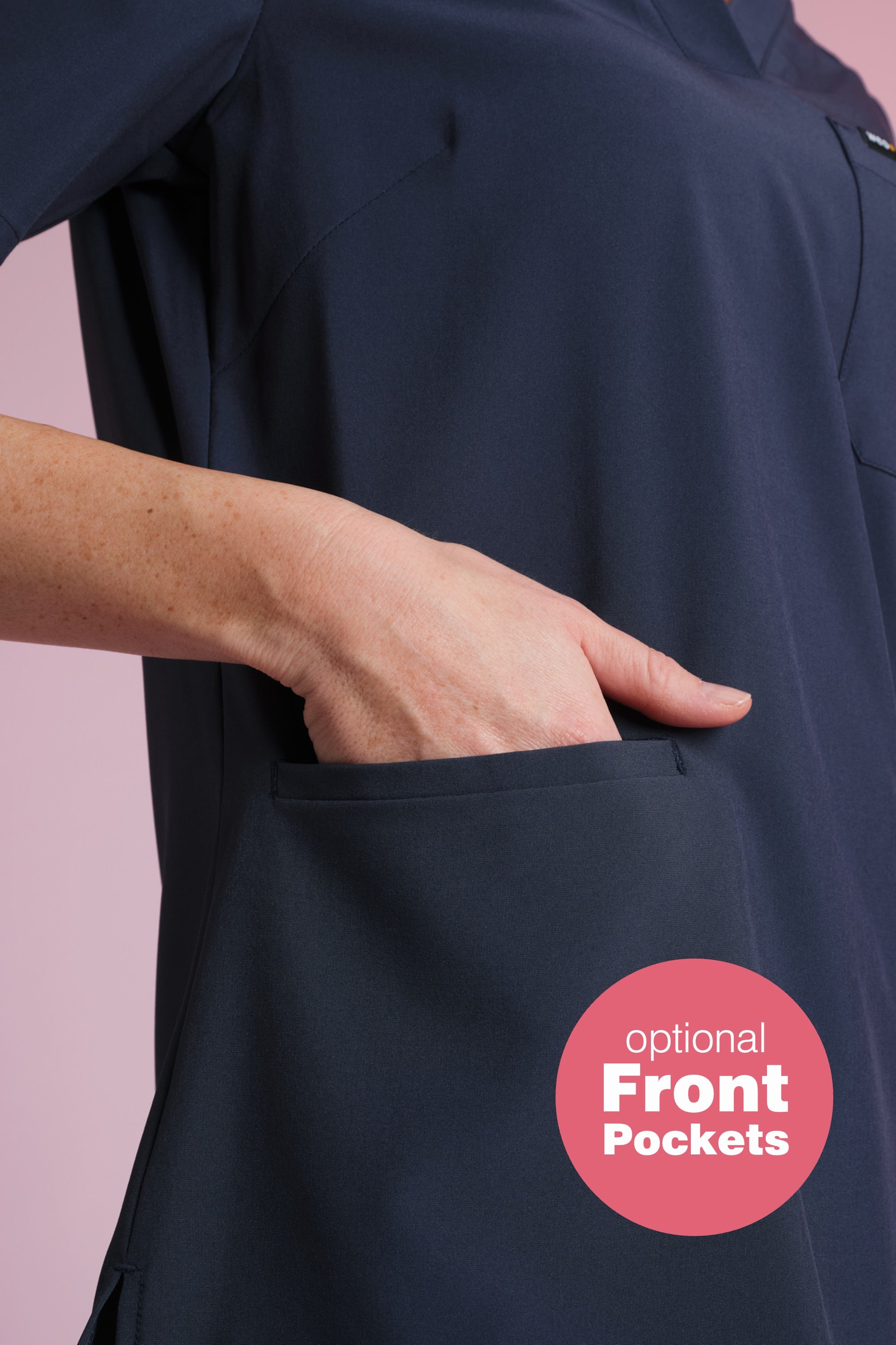 Active Scrub Top "Serena" – Blue