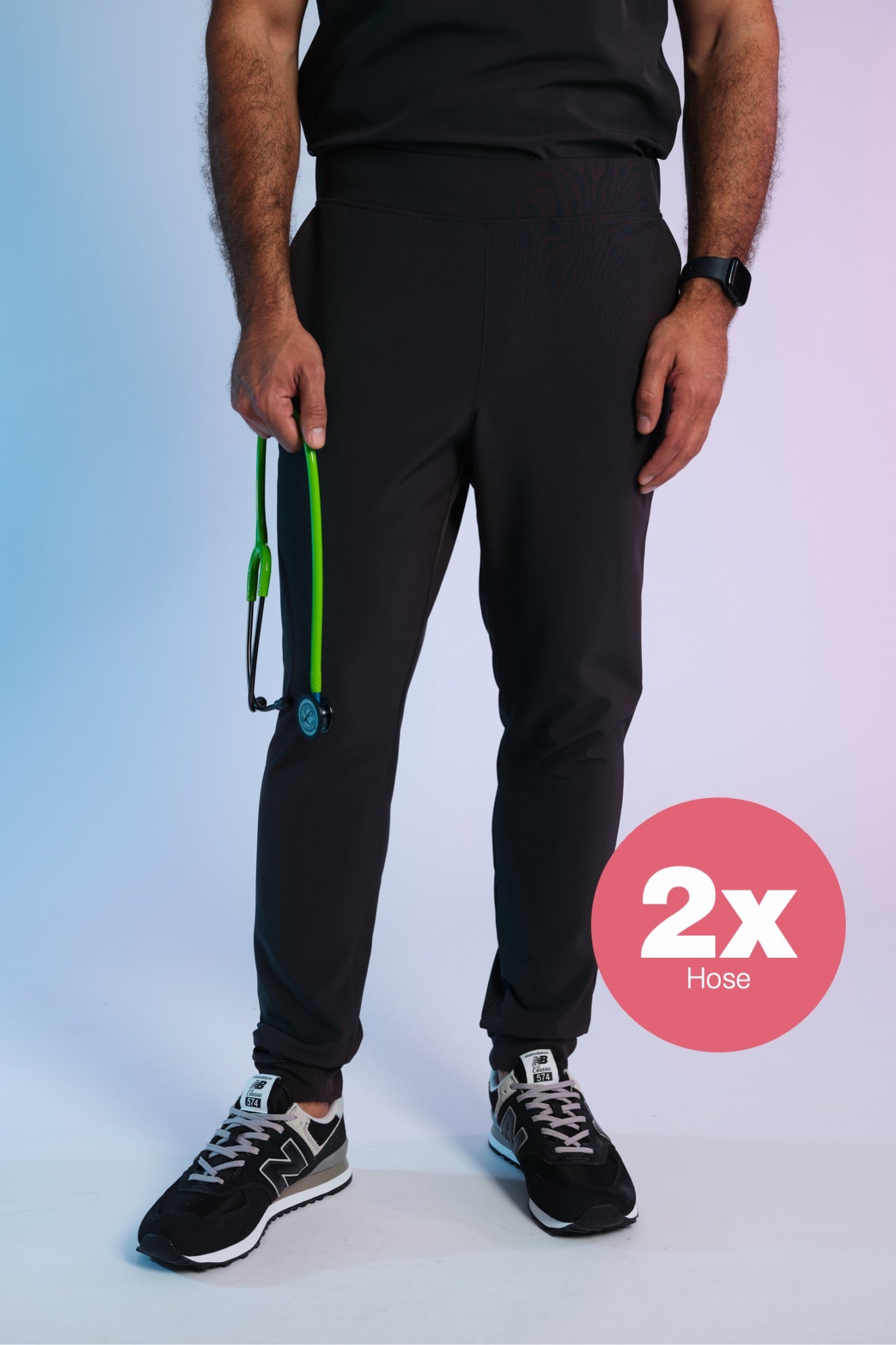 Set 2x Active Scrub Pants "Louis"