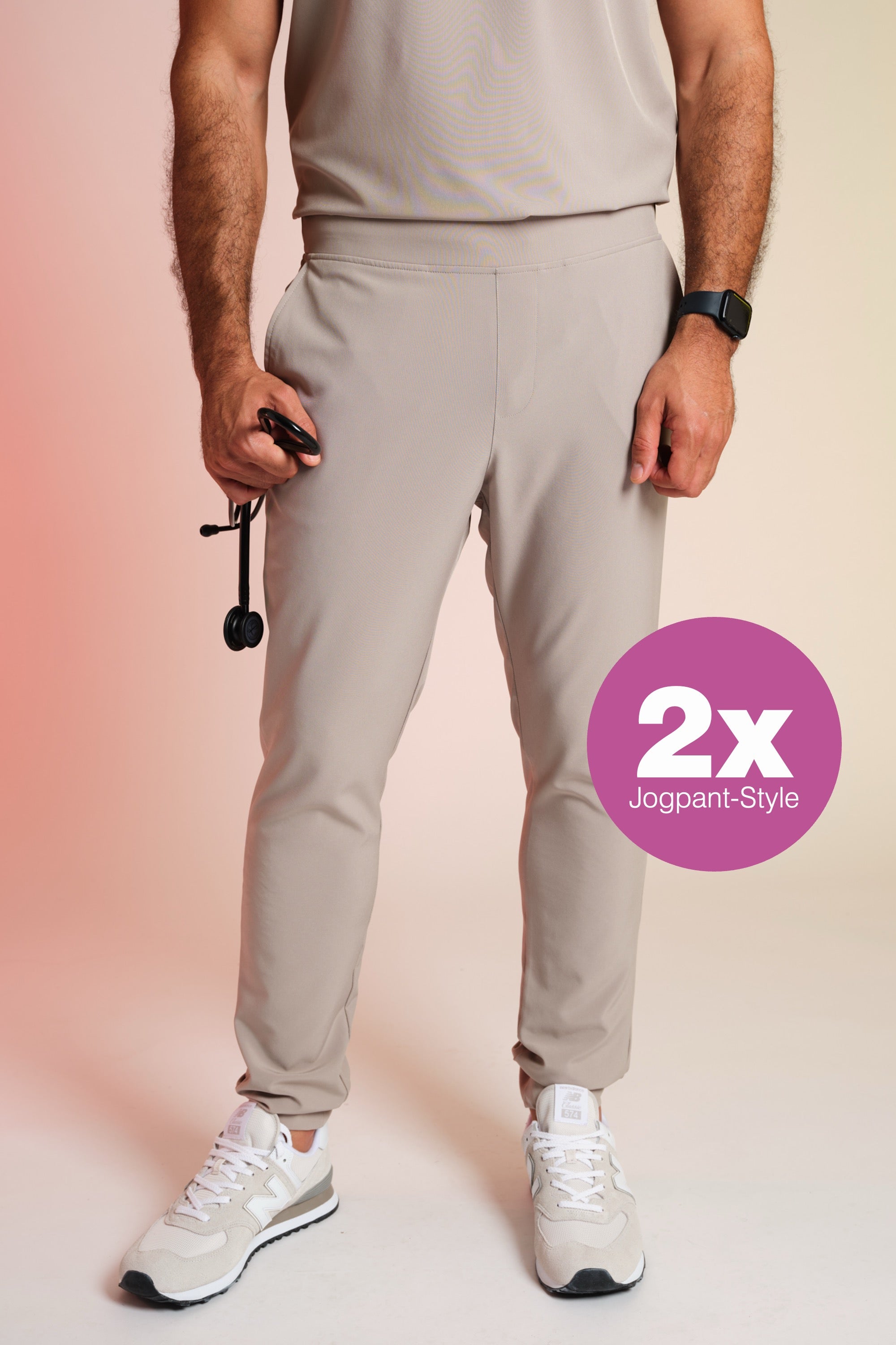 Set 2x Active Scrub Pants "Louis"