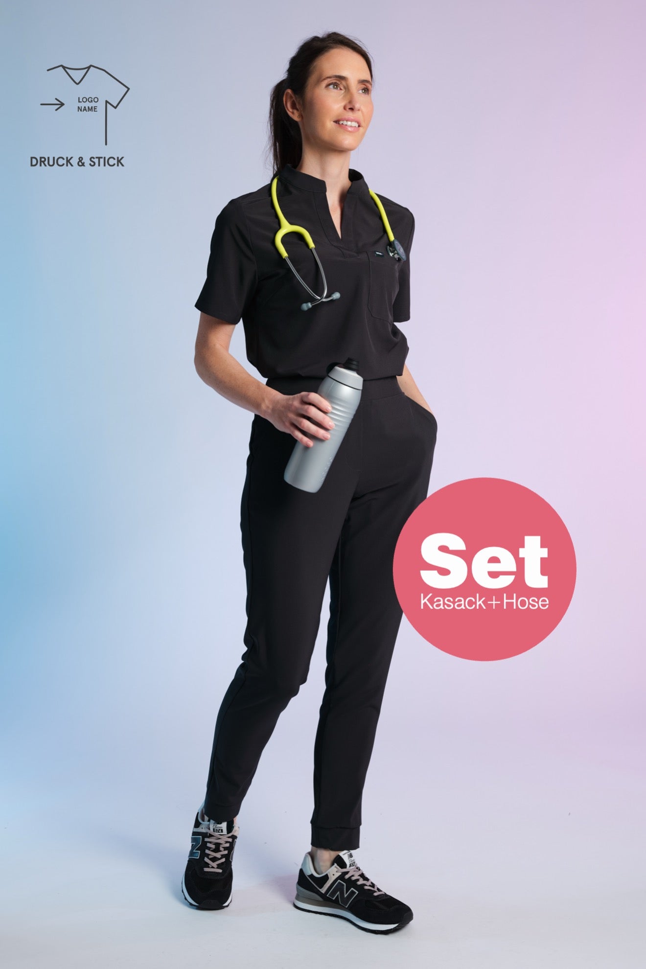 Daily Set – Active Scrub Top "Jackie" & Scrub Pants "Tessa"