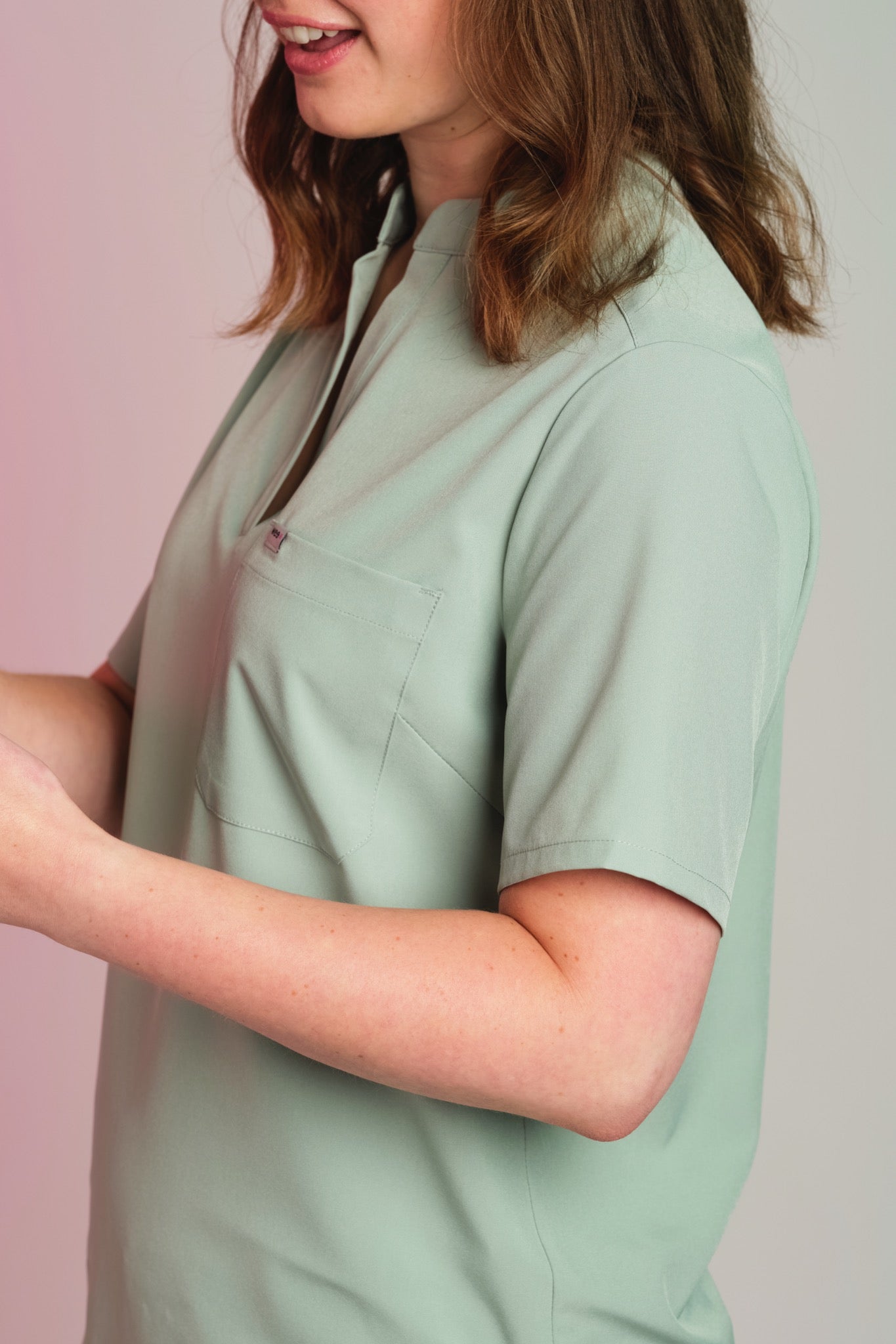 Active Scrub Top "Jackie" – Green