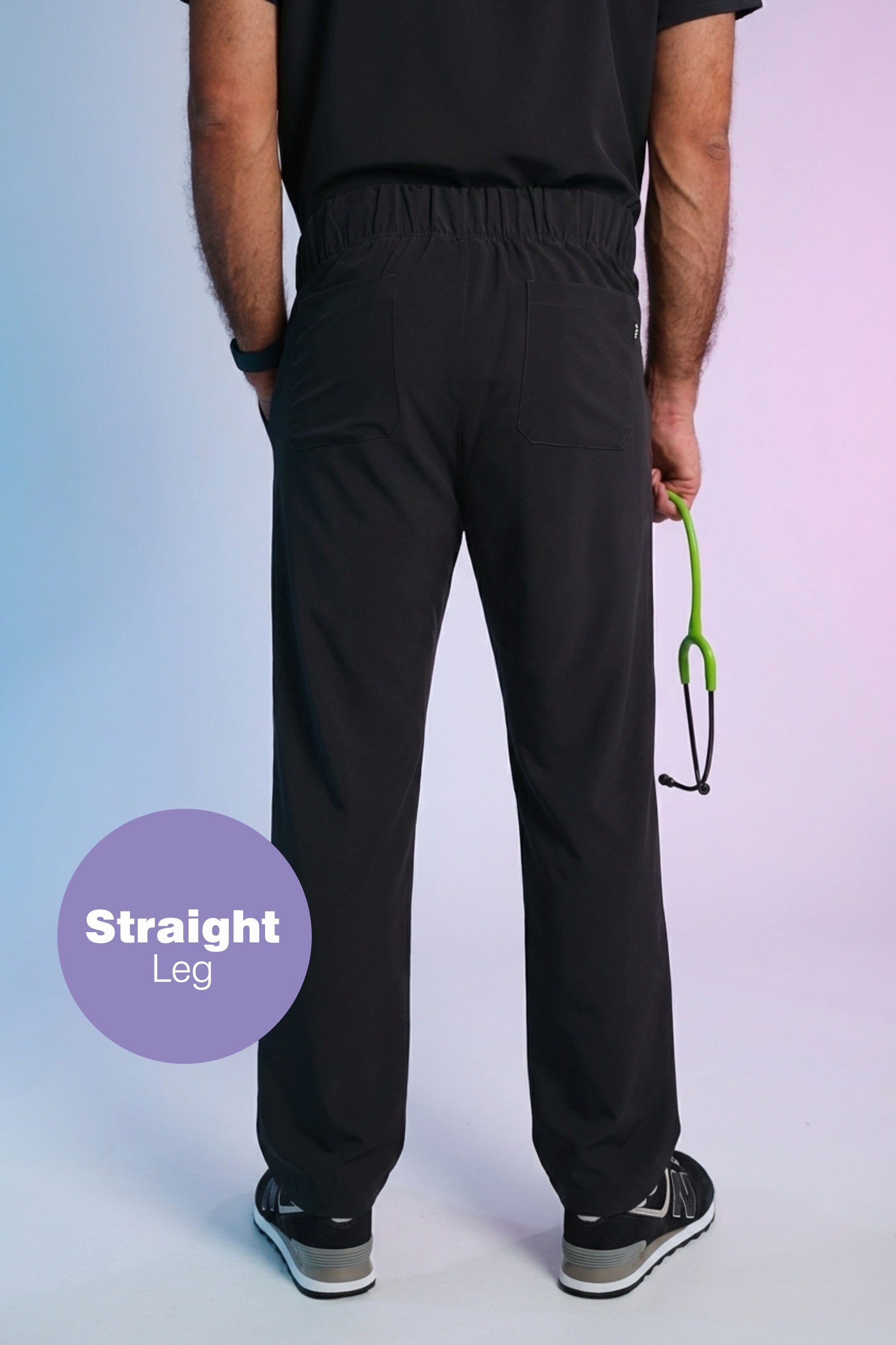 Active Scrub Pants "Louis" – Black